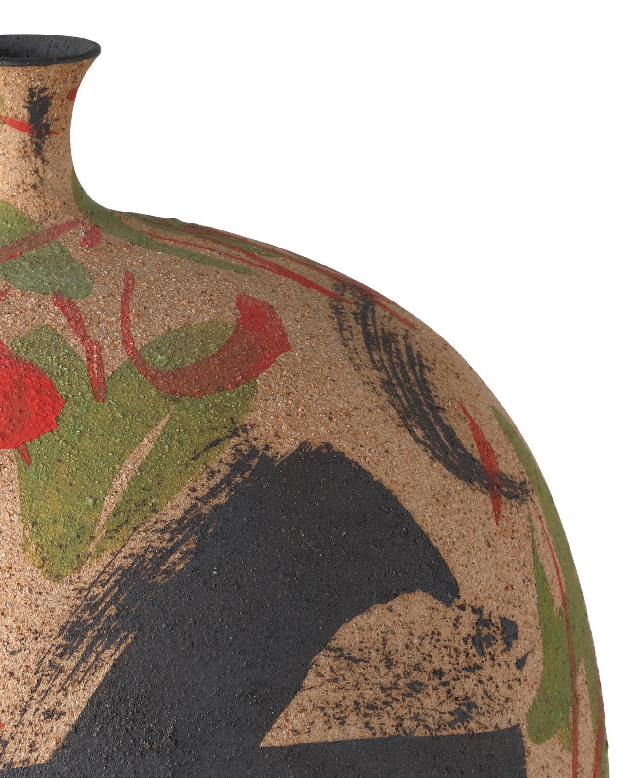 Zeal Multi Color Porcelain Vase