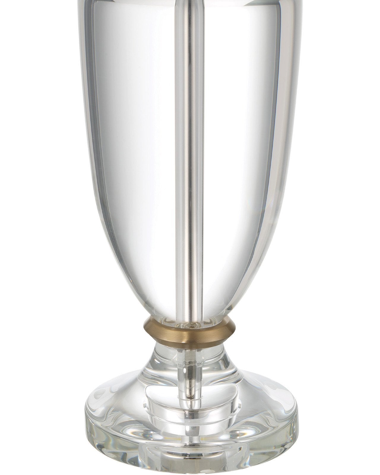 Classico Clear Optic Crystal Table Lamp