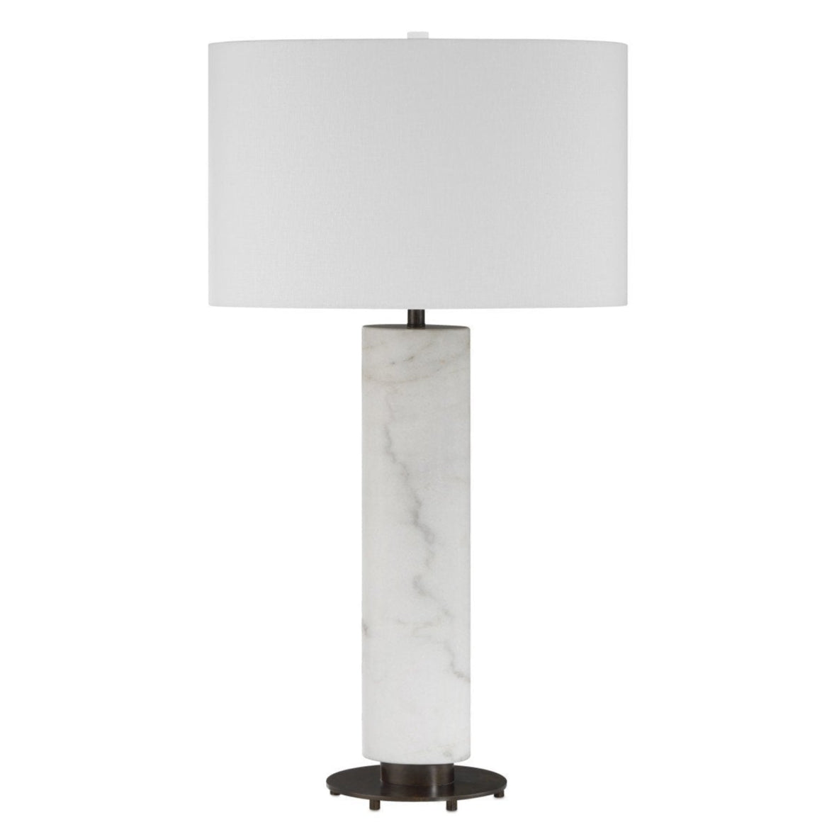 Stanhope White Marble Table Lamp