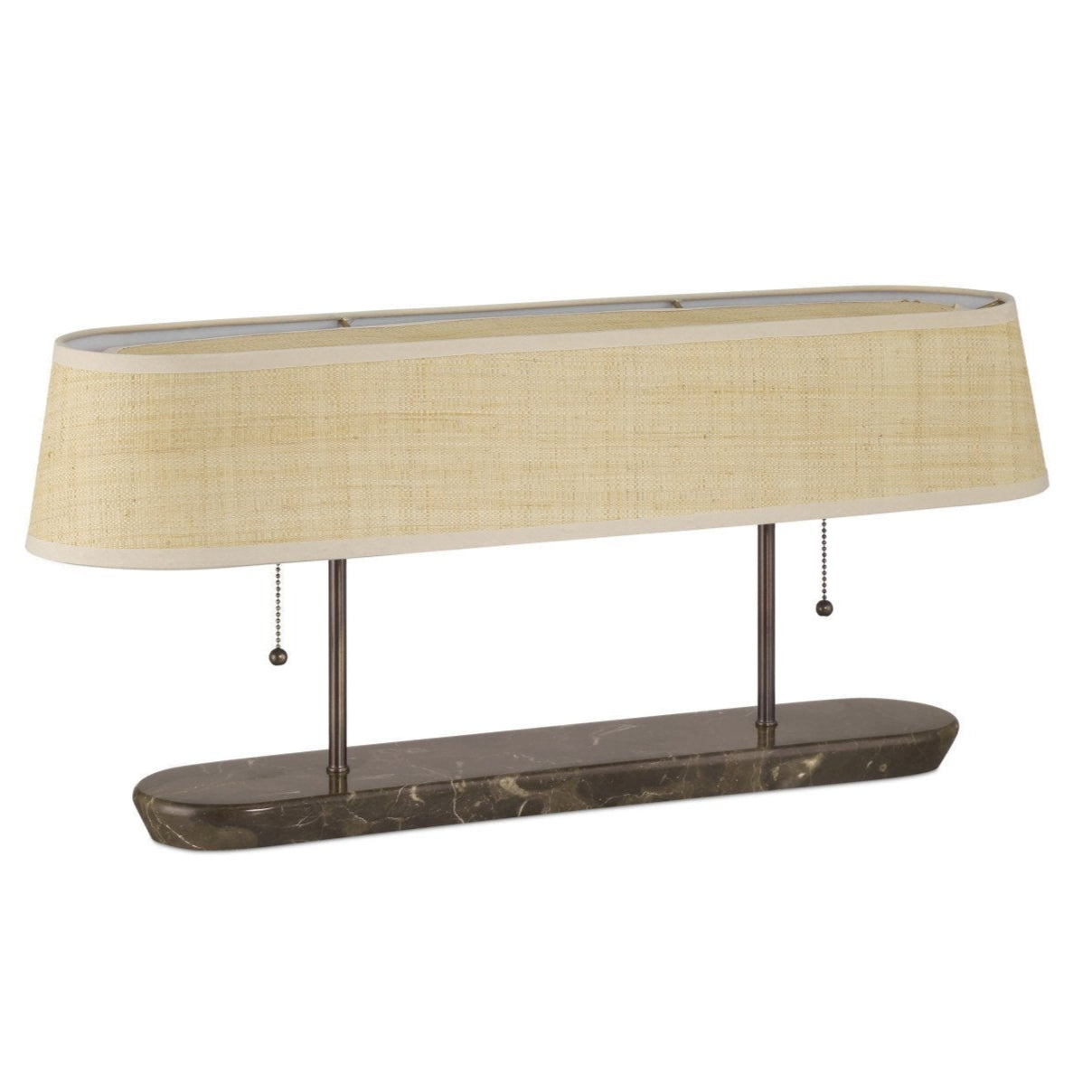 Museum Black Marble Base Desk Lamp