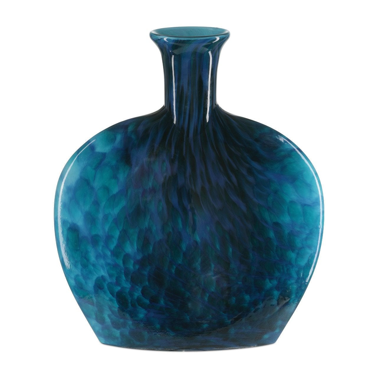 Pavonini Blus Glass Vase