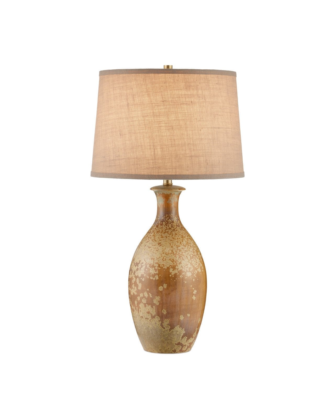 Stellata Brown Ceramic Table Lamp