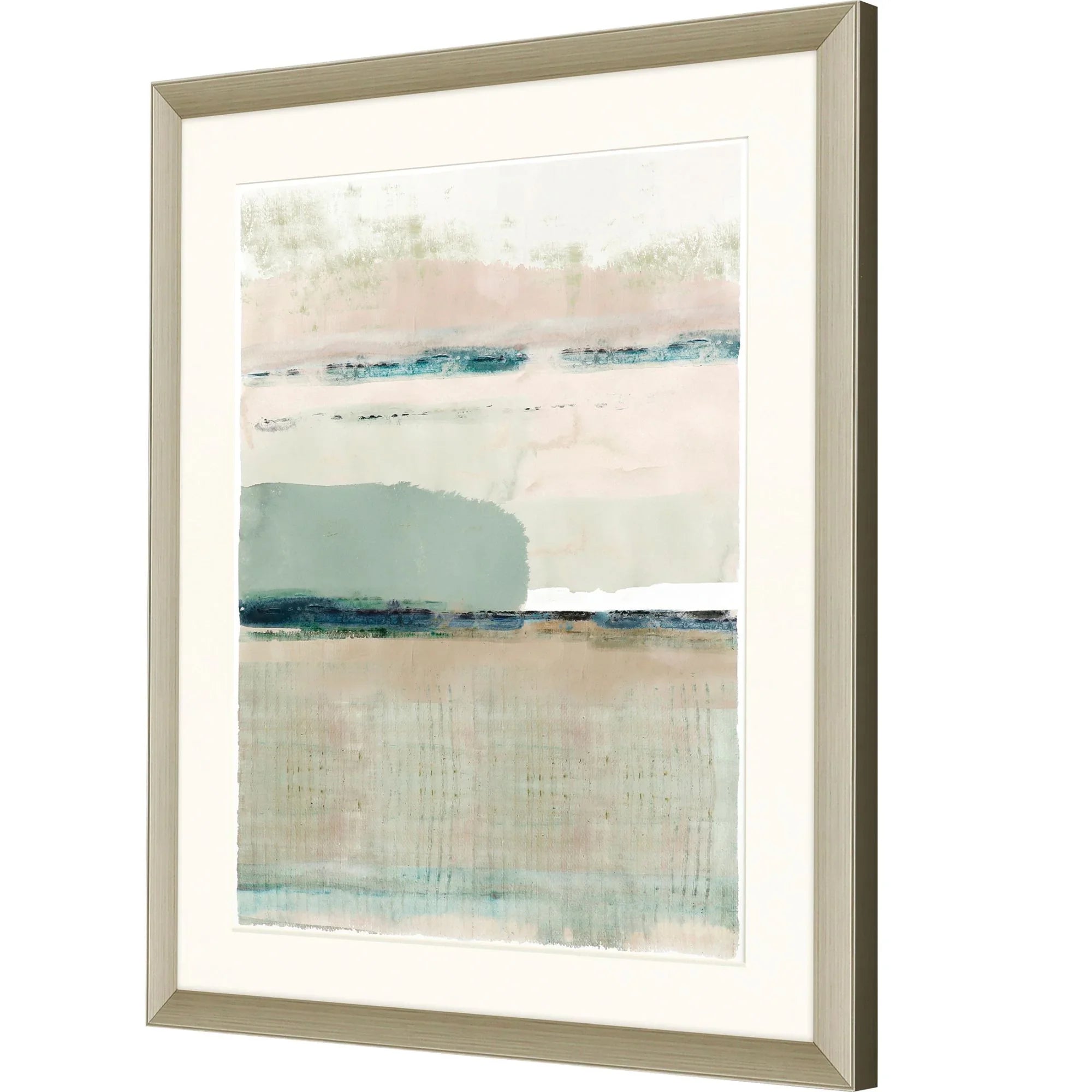 Miles Away Green Canvas Art