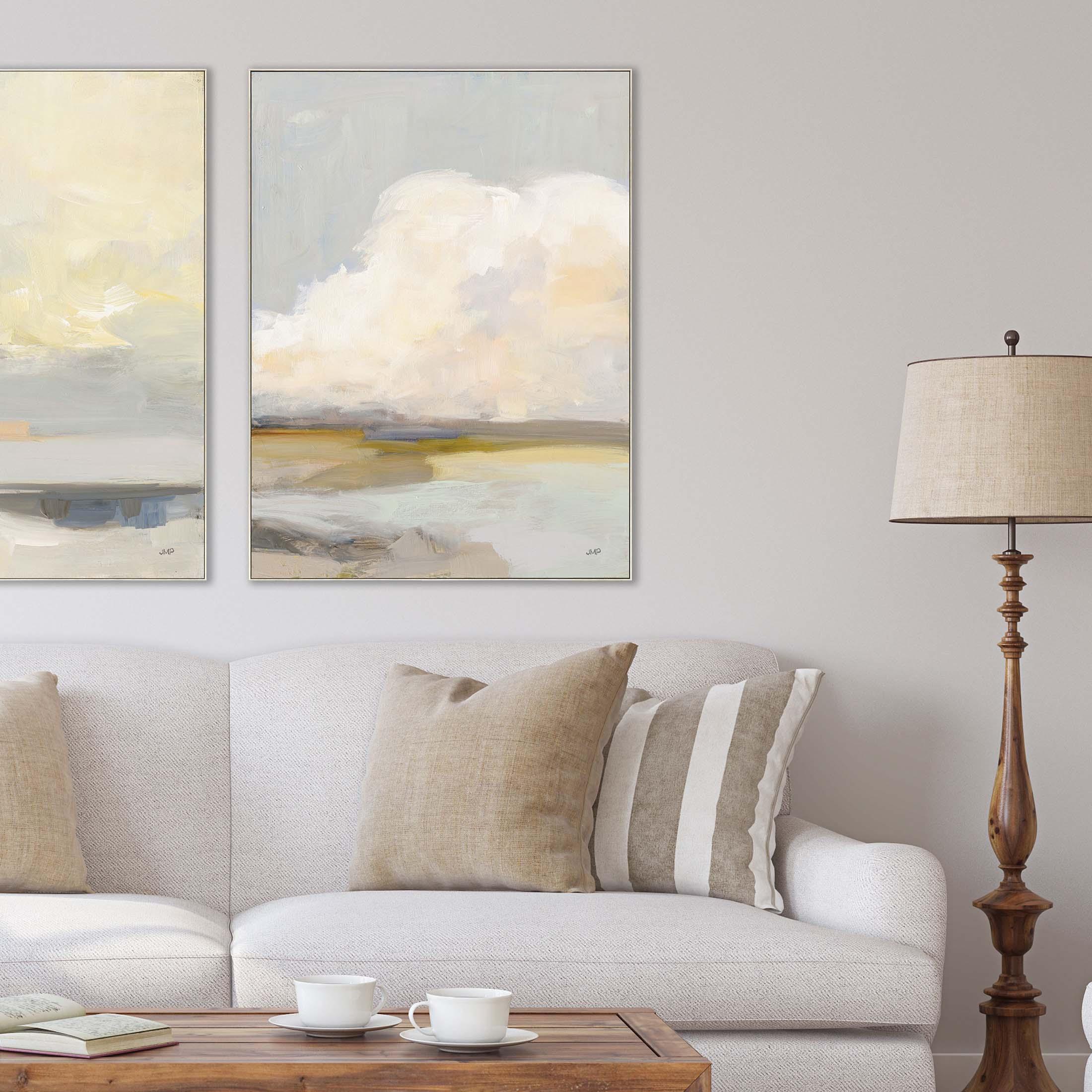 Dream of Clouds Blue Canvas Art