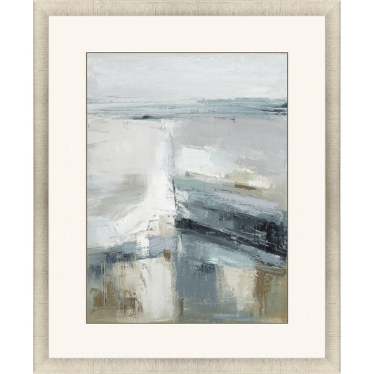 Echoes of the Sea Blue Canvas Art