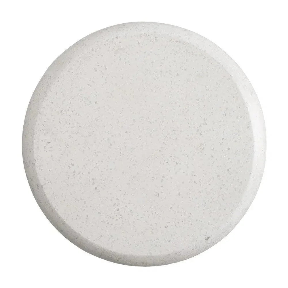 17 in. Caemen Cylinder Terrazzo Garden Stool-Garden Stools-Emissary-LOOMLAN