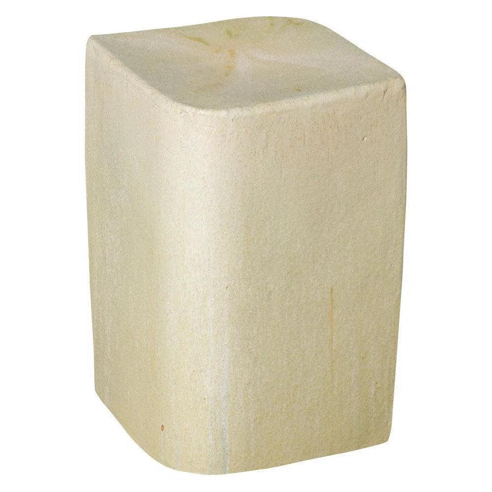 18 in. Aero Ceramic Outdoor Garden Stool-Garden Stools-Emissary-LOOMLAN
