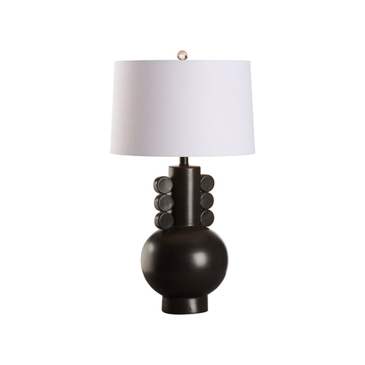 Salem Matte Black Ceramic Table Lamp