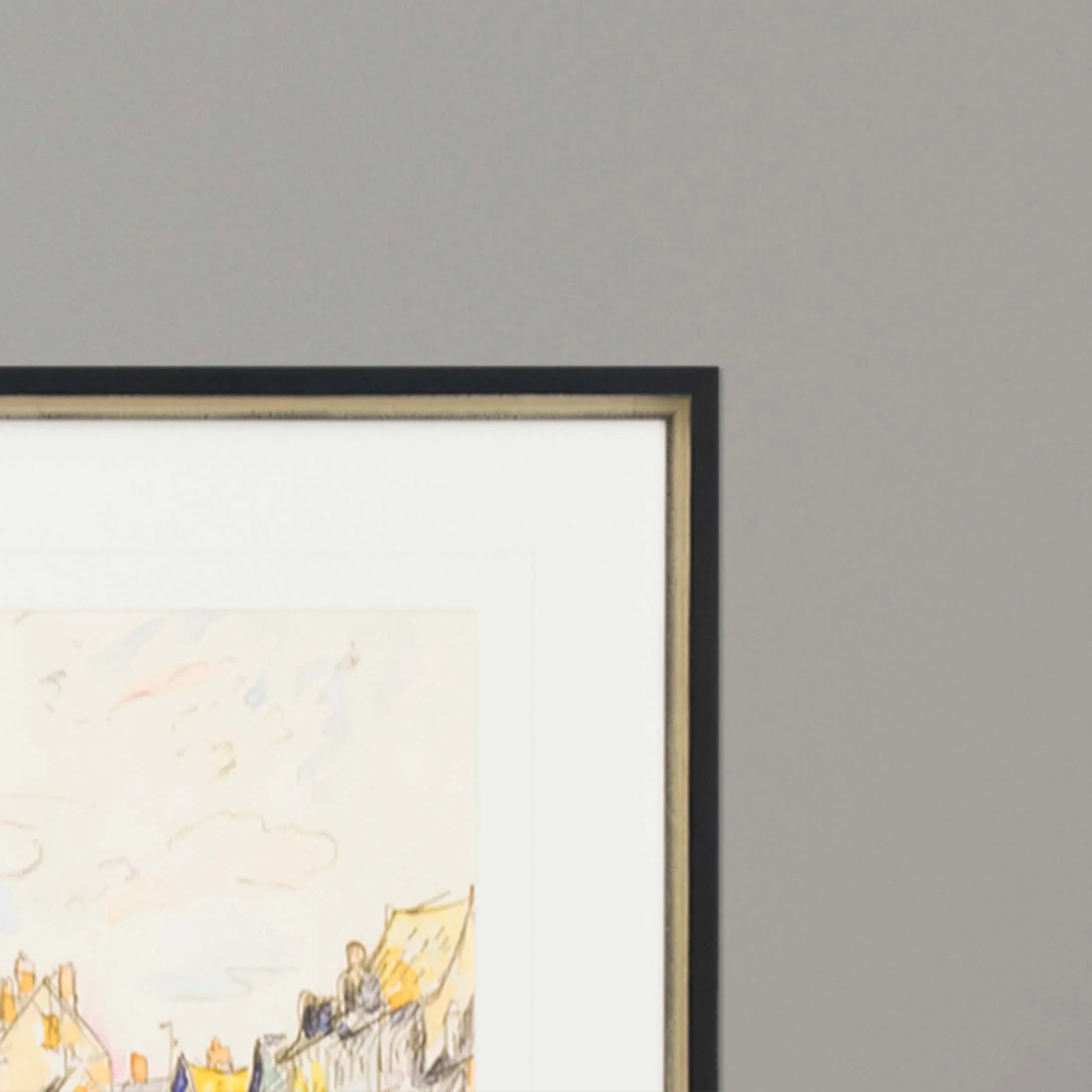 Le Croisic I Wood Frame Multi Canvas Art