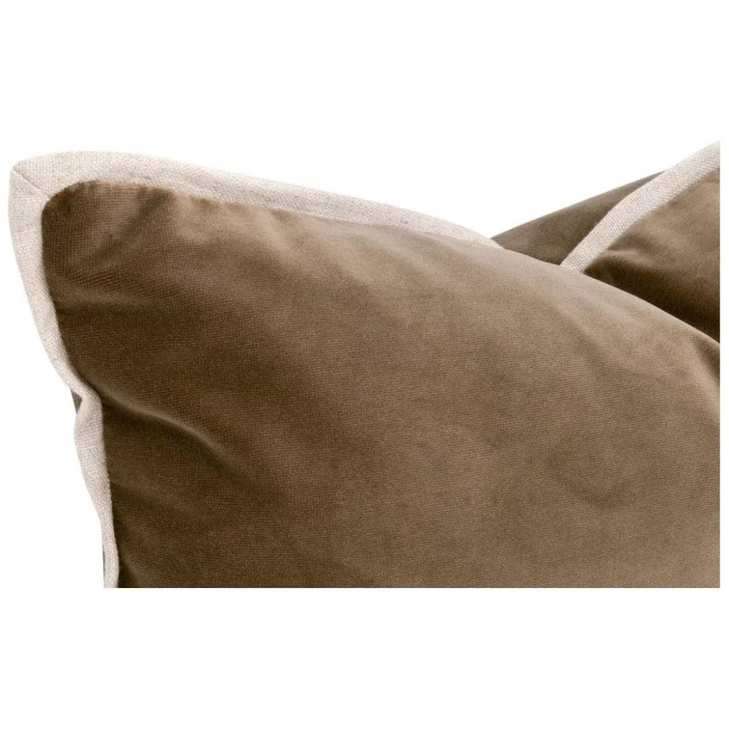 20" Performance Fabric Essential Lumbar Pillow 2PC - LOOMLAN - Essentials For Living - Throw Pillows