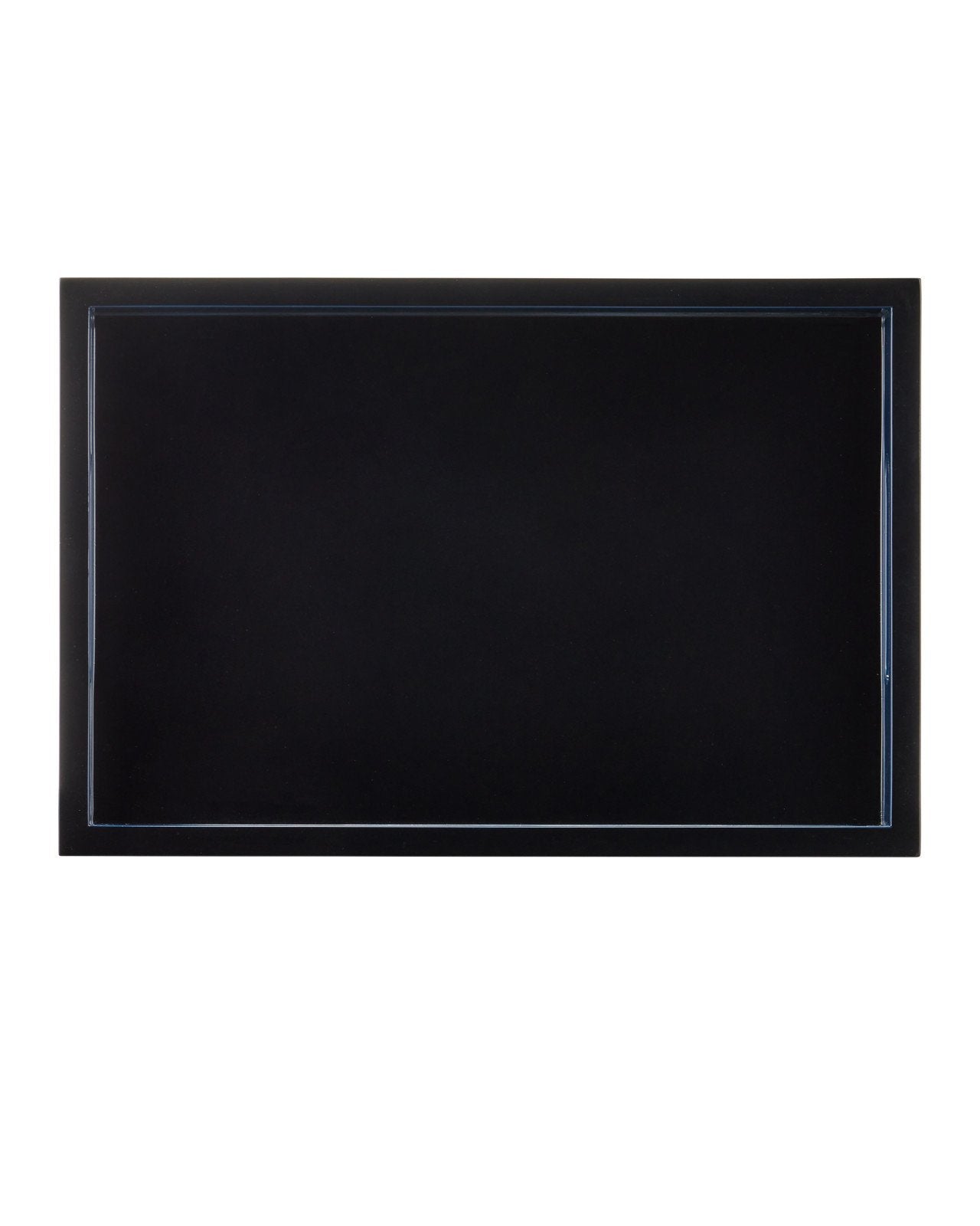 Lacquer Decorative Wood Tray (Set of 2)