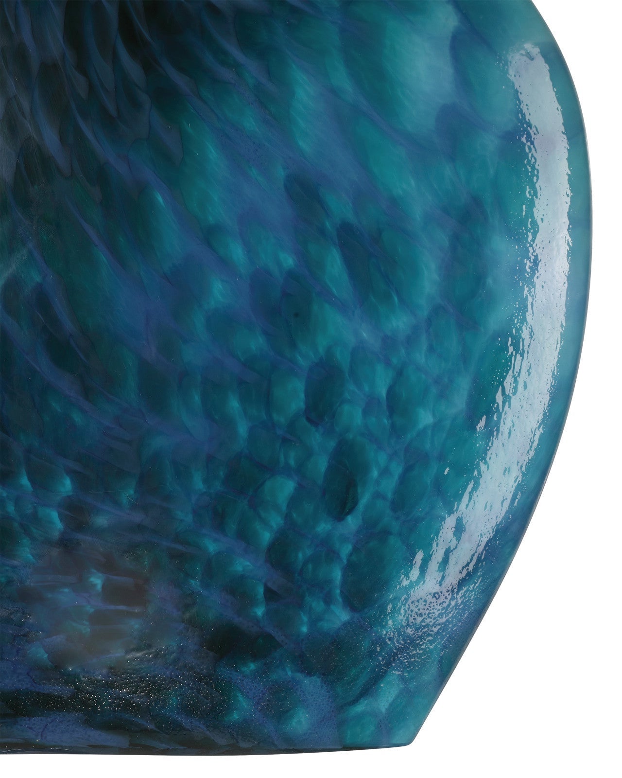 Pavonini Blus Glass Vase