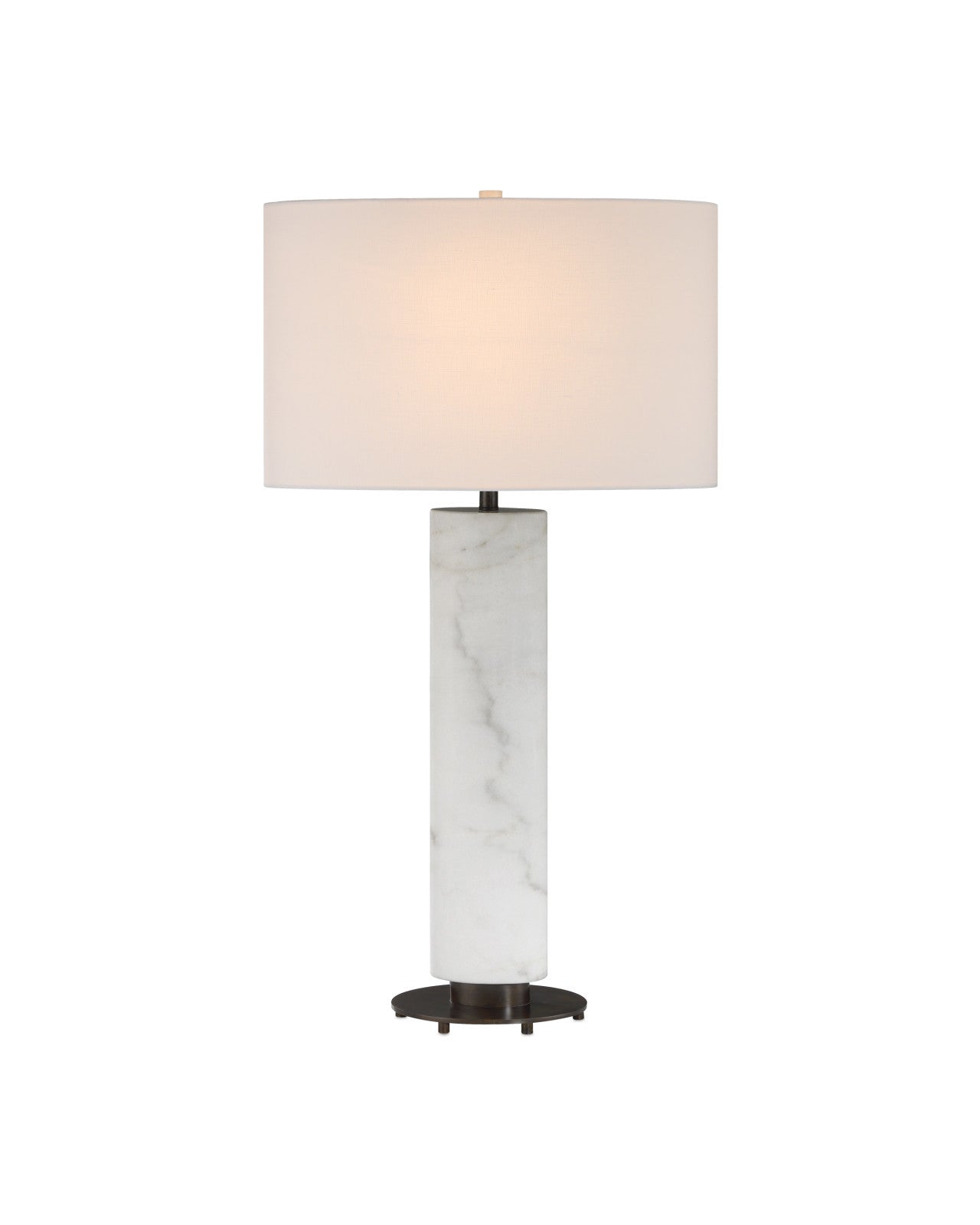 Stanhope White Marble Table Lamp
