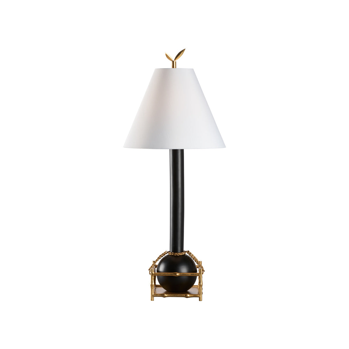 Tai Fu Table Black Ceramic Table Lamp