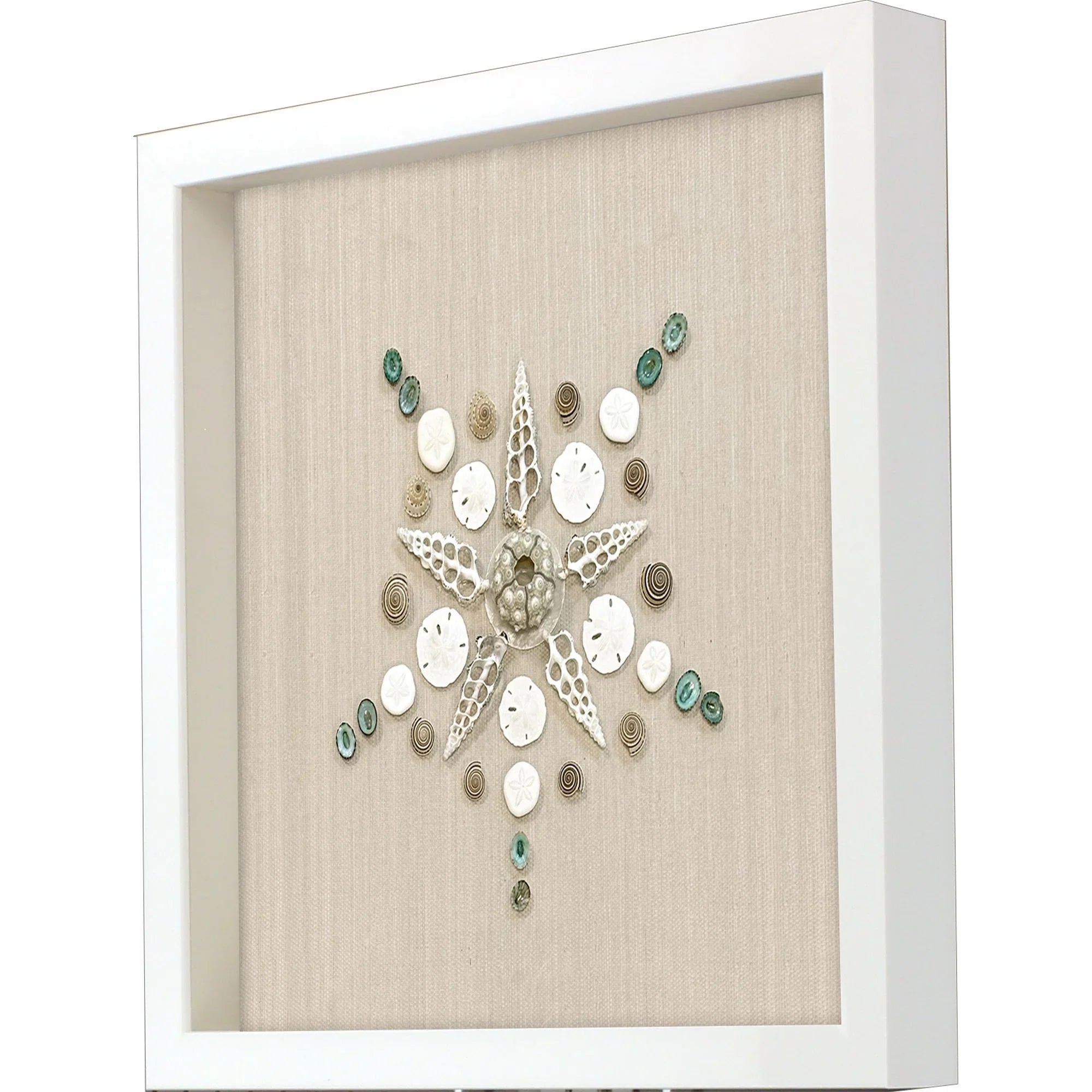 Caparazon Wood Frame Brown Canvas Art