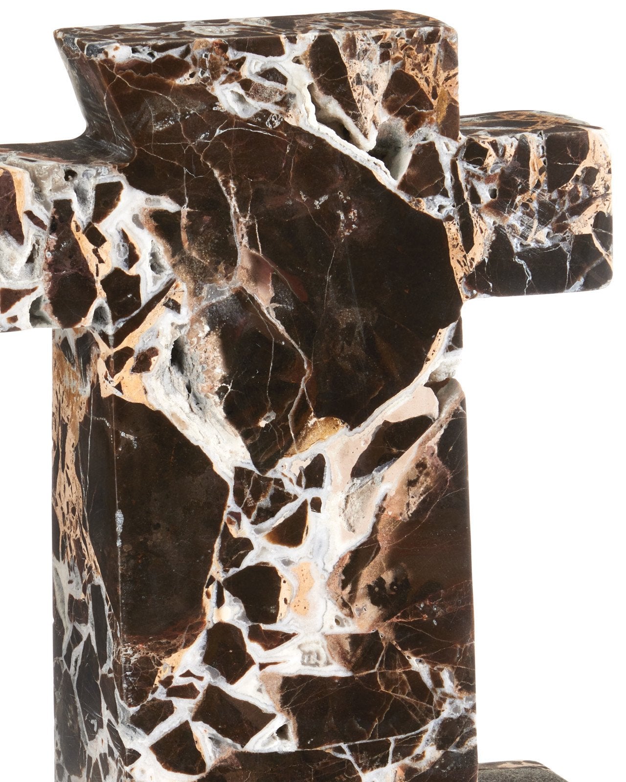 Blount Black Marble Decorative Sculpture