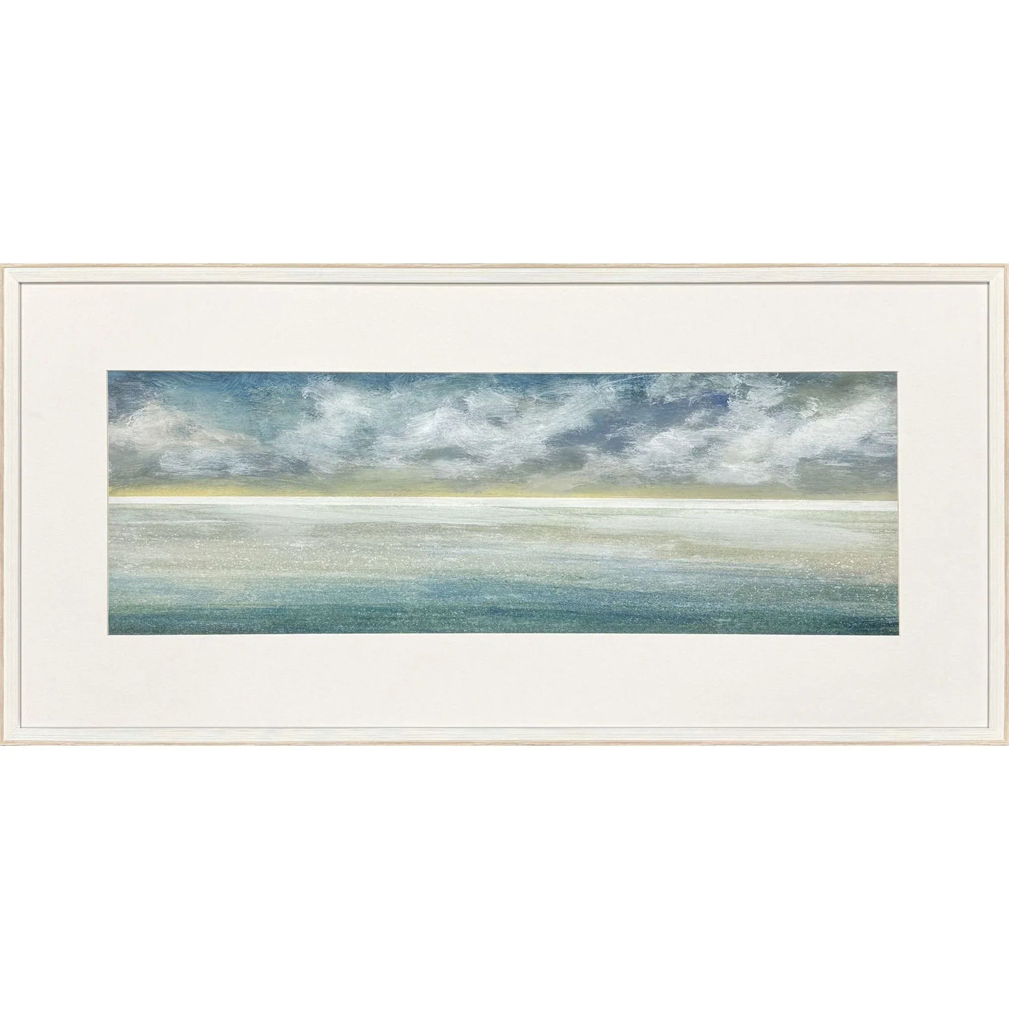 Marine Mist Wood Frame Canvas Art