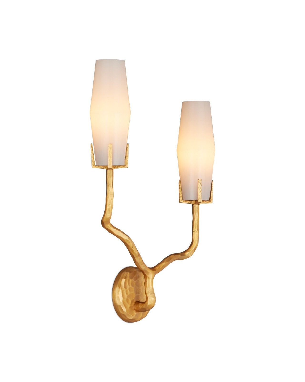 Mathilda Dimmable Gold Wall Sconce
