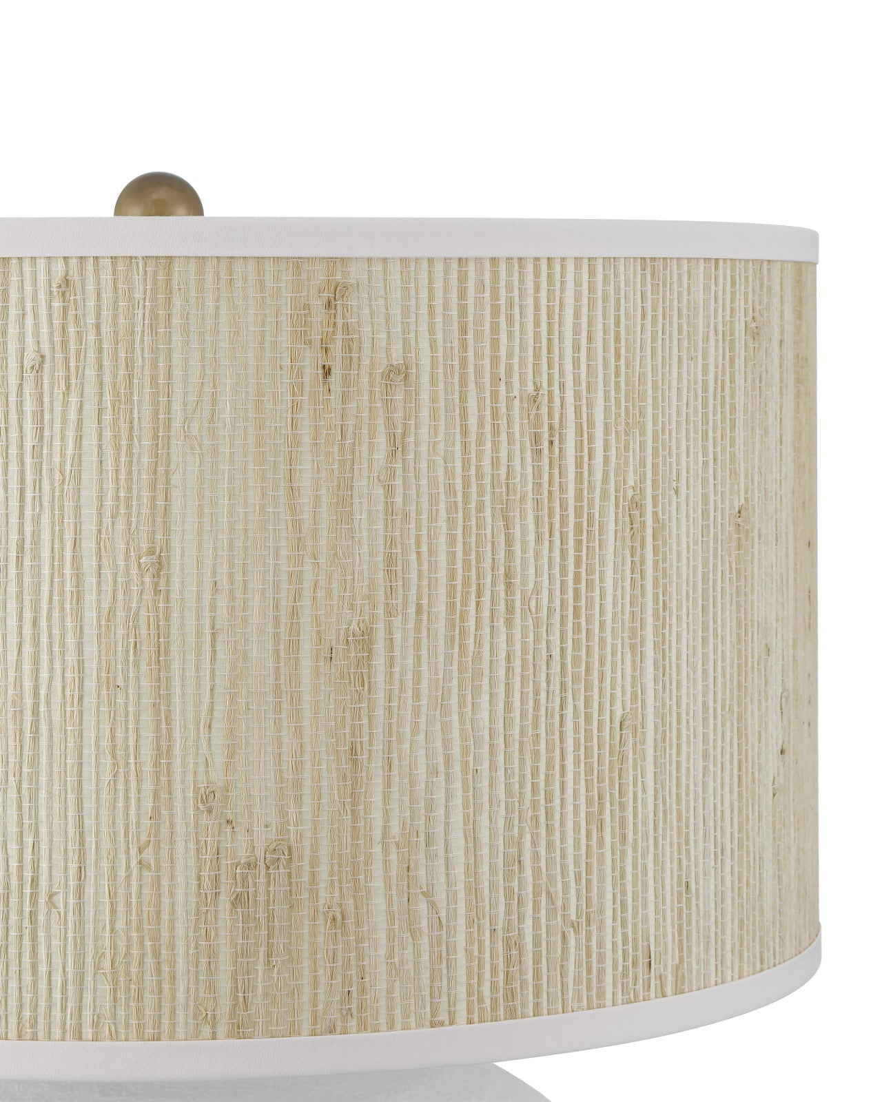 Zena White Terracotta Table Lamp
