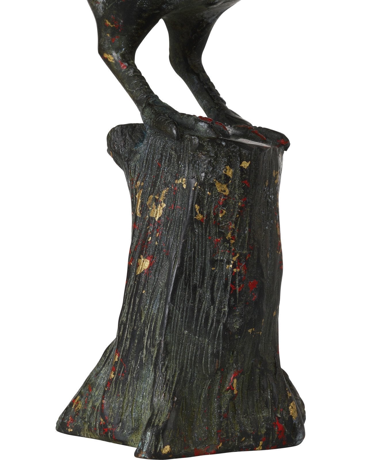 Han Dynasty Black Bird Decorative Sculpture