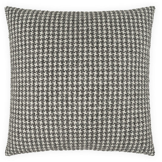 Lianna Charcoal Throw Pillow