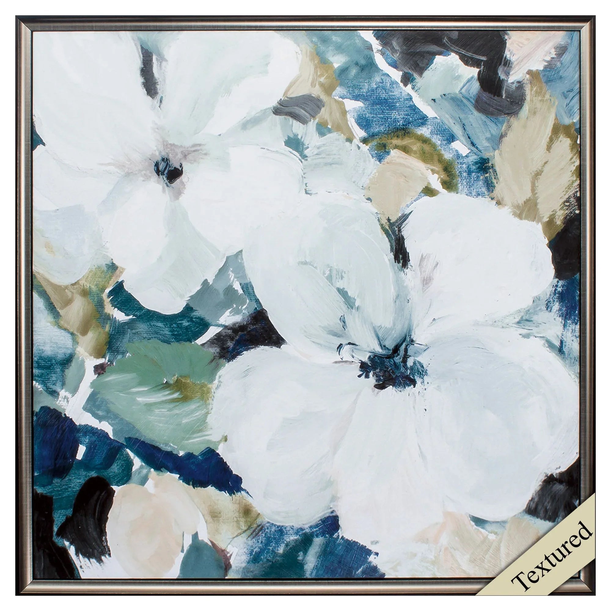 Dark Beauty Neutral Canvas Art