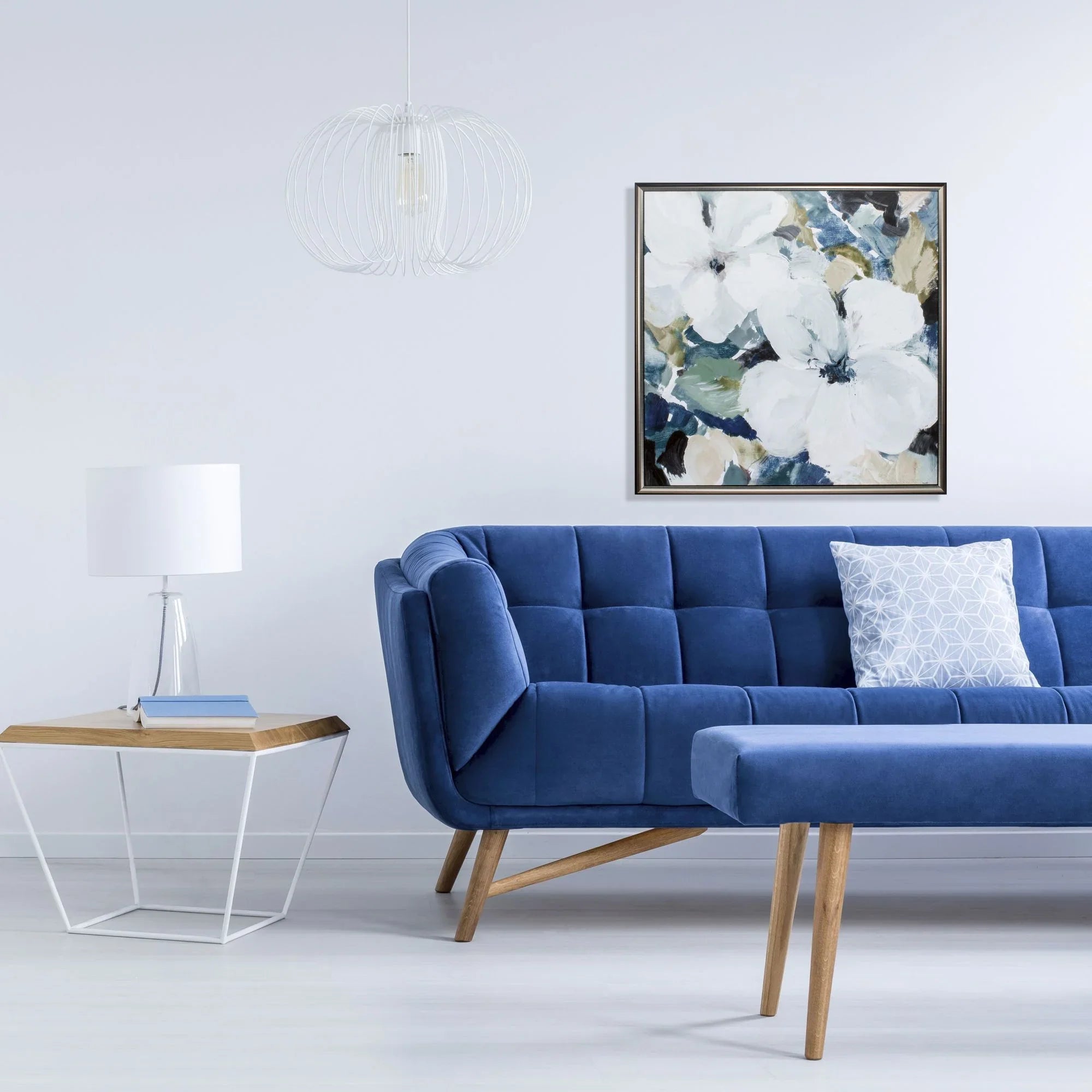 Dark Beauty Neutral Canvas Art