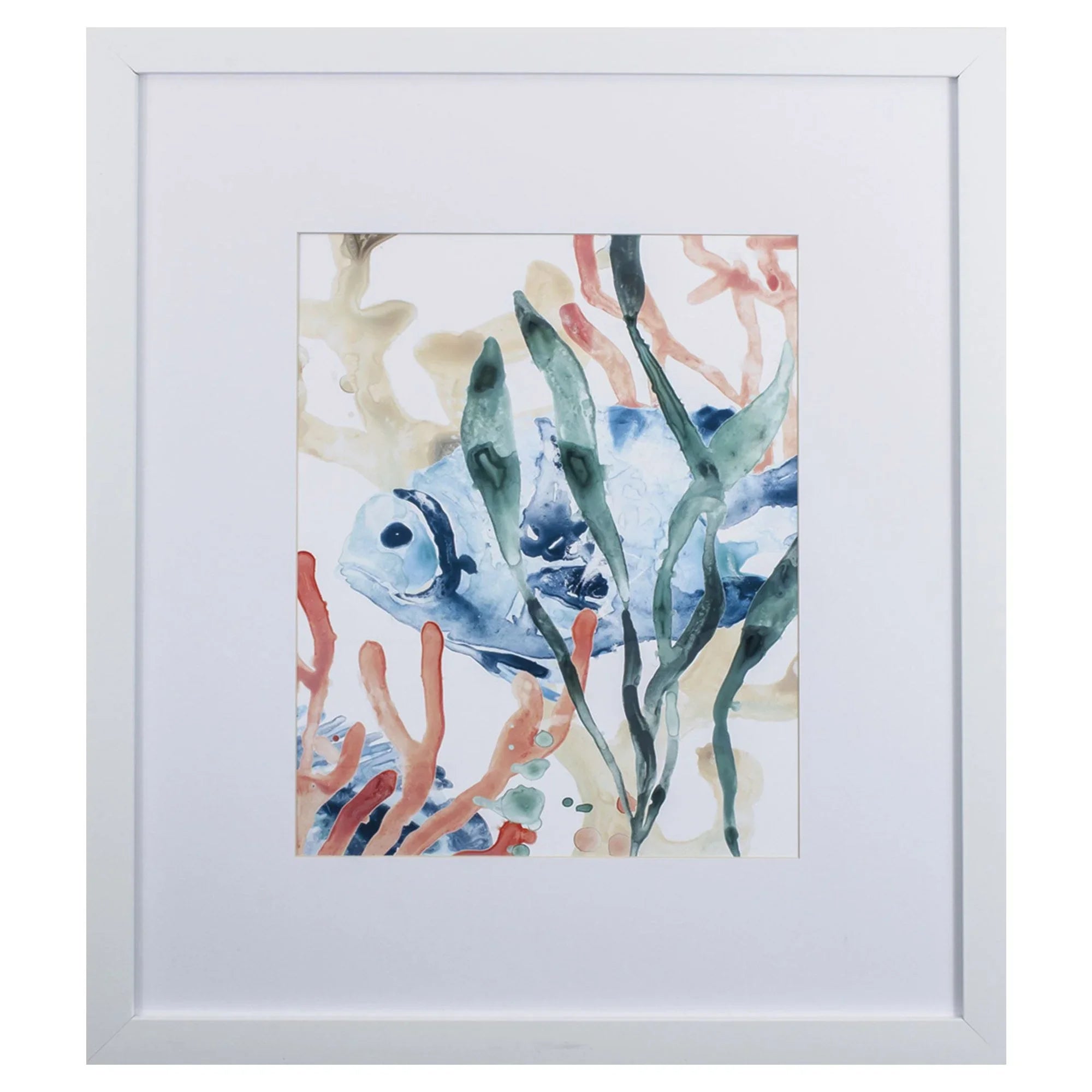 In the Kelp II Blue Canvas Art