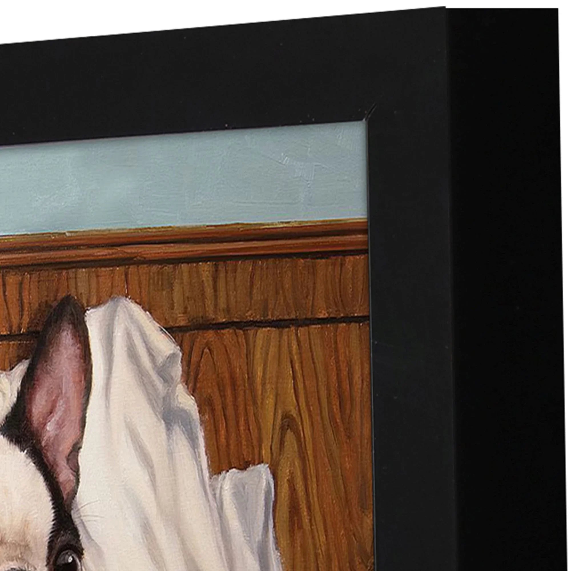 Dirty Dog Hand Finished Canvas Art