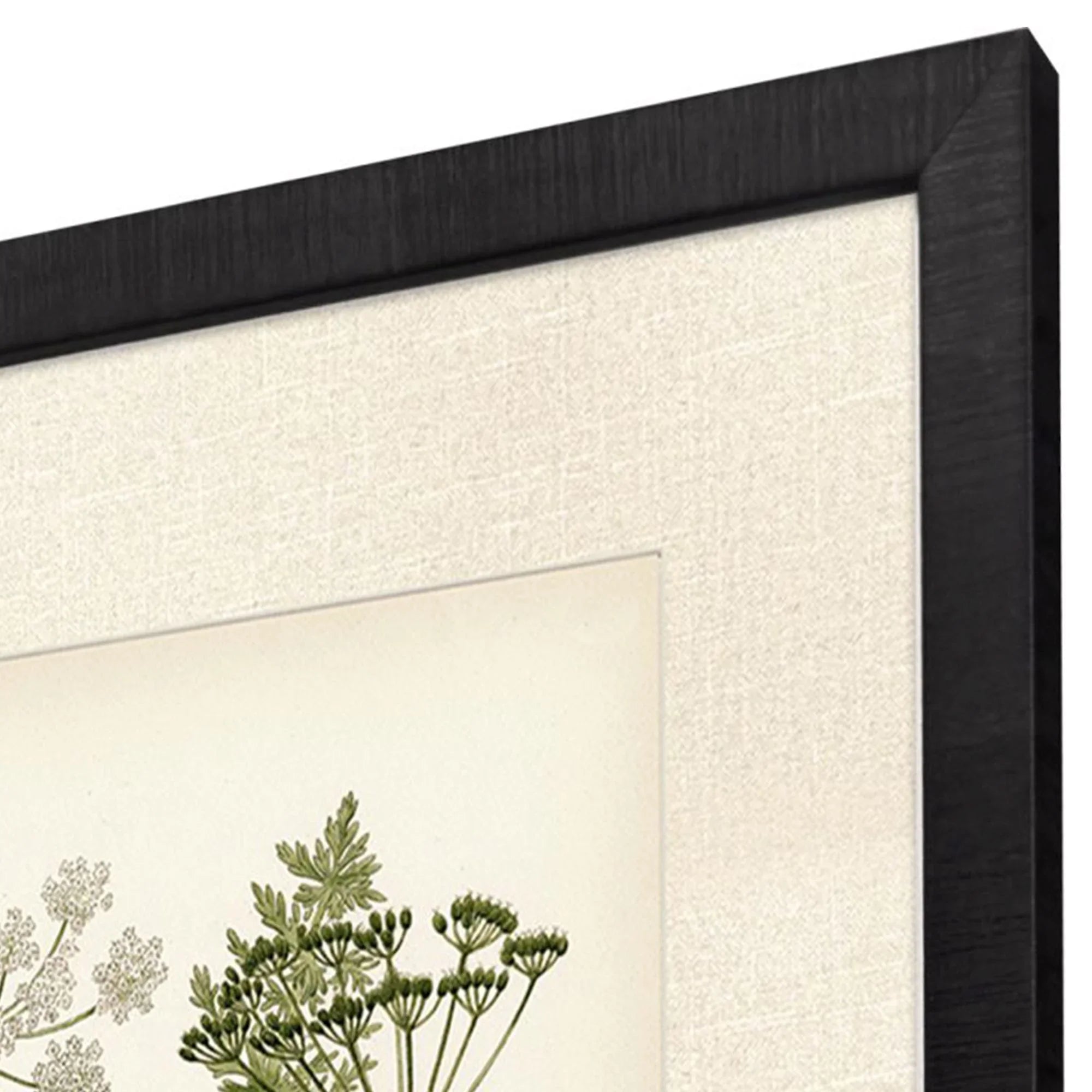 Queen's Lace Green Canvas Art 2PC