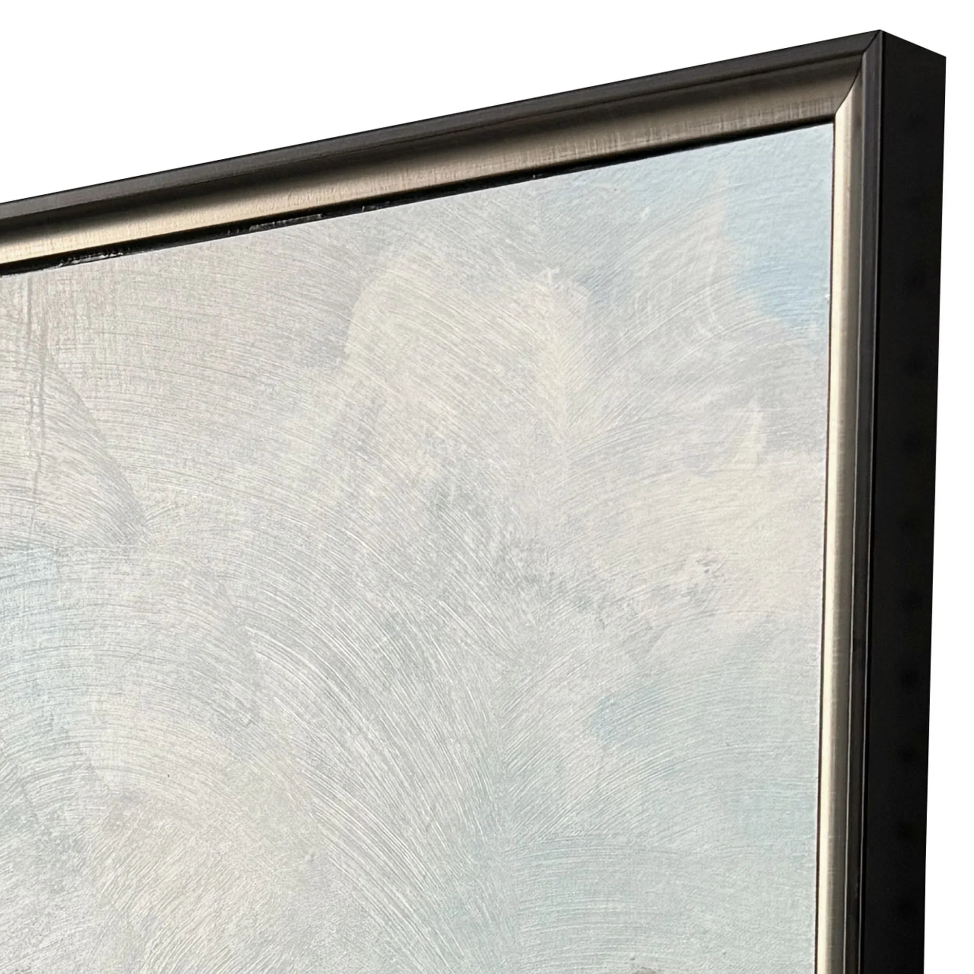 Pasture Hand Finished Green Canvas Art