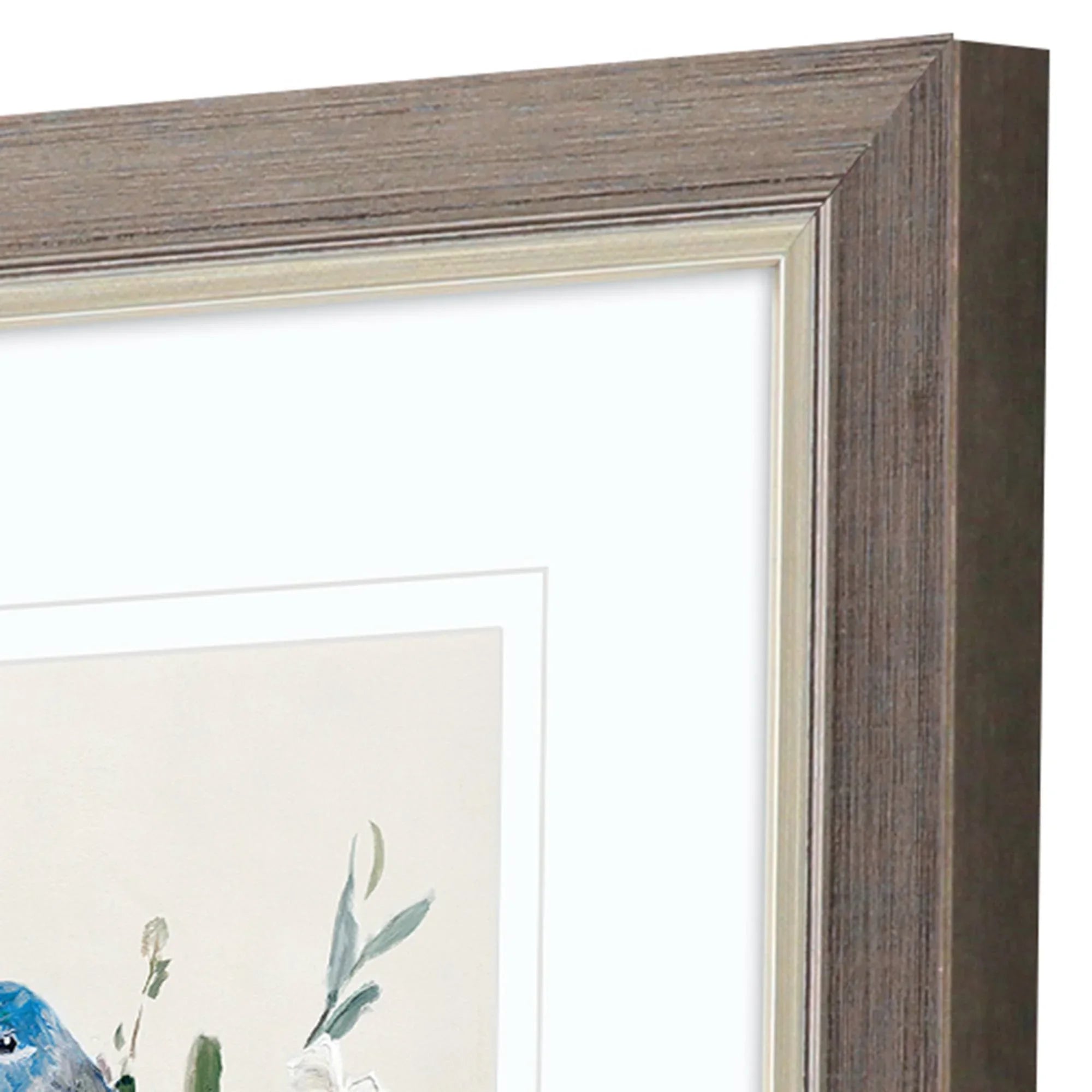 Bluebird Happy Blue Canvas Art 2PC