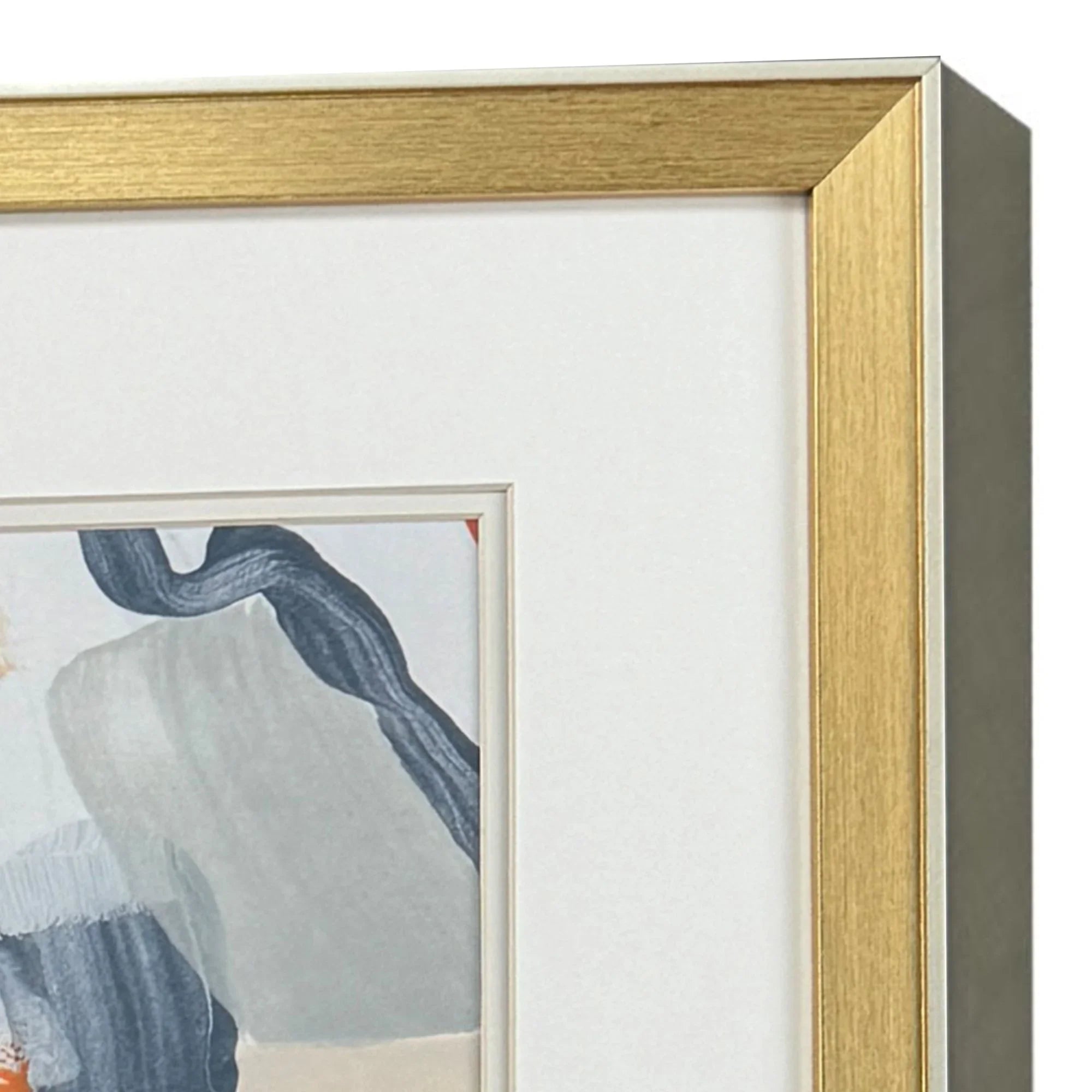 Pour Monsieur Blue Canvas Art 2PC