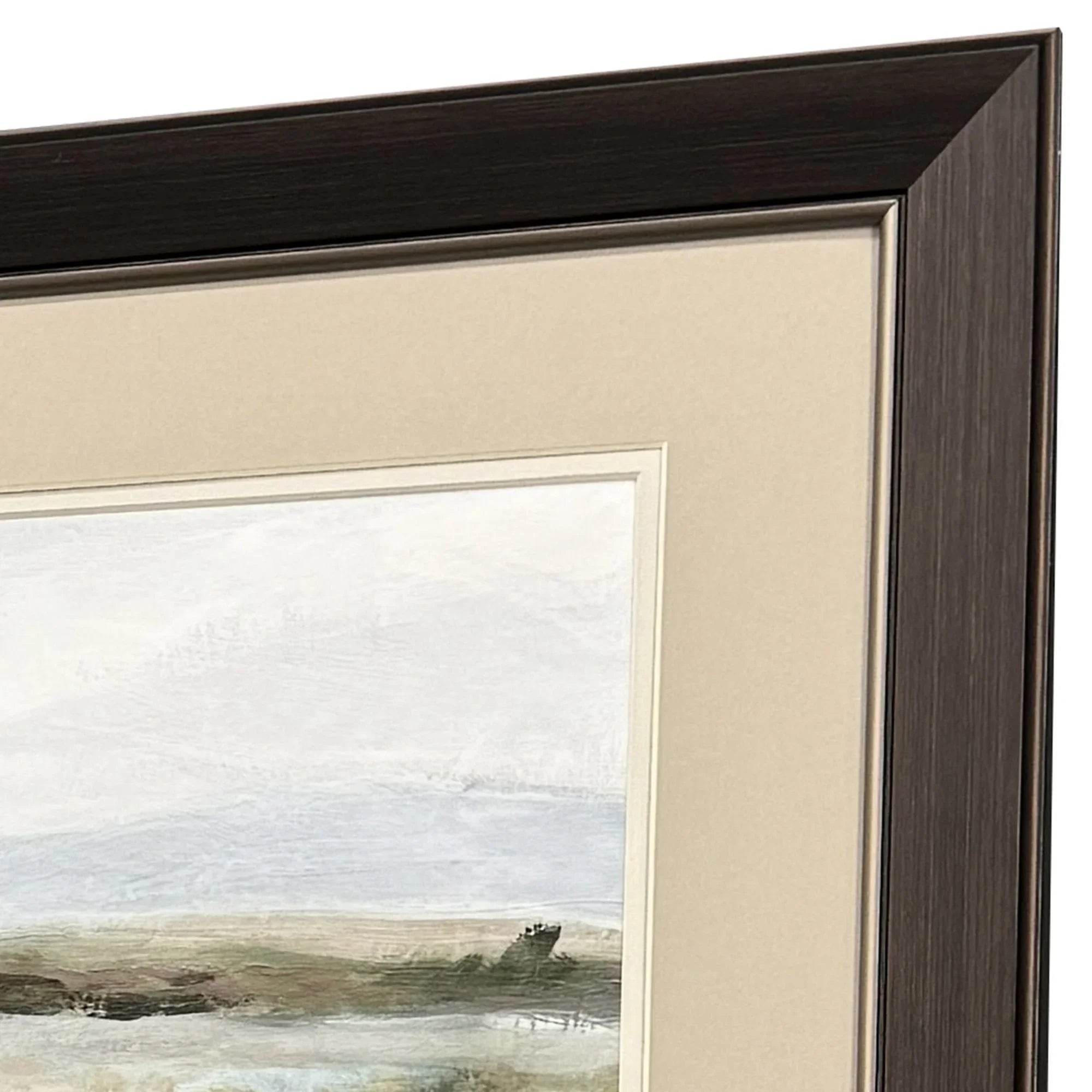 Tranquil Valley Views Green Canvas Art 2PC