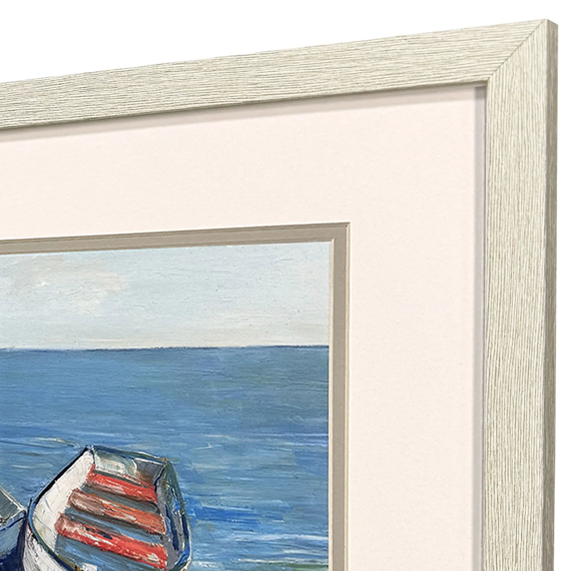 Day of Fishing Blue Canvas Art 2PC