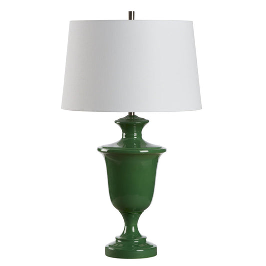 Kilnbourne Green Ceramic Table Lamp