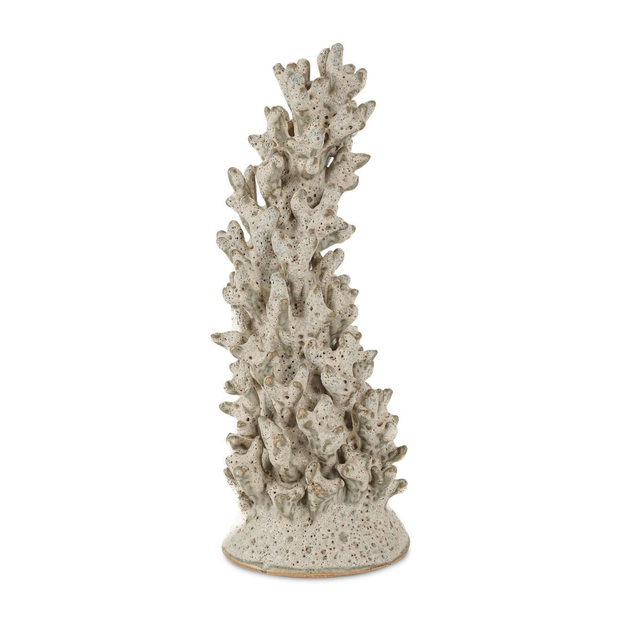 Staghorn Ceramic Coral Decorative Sculpture