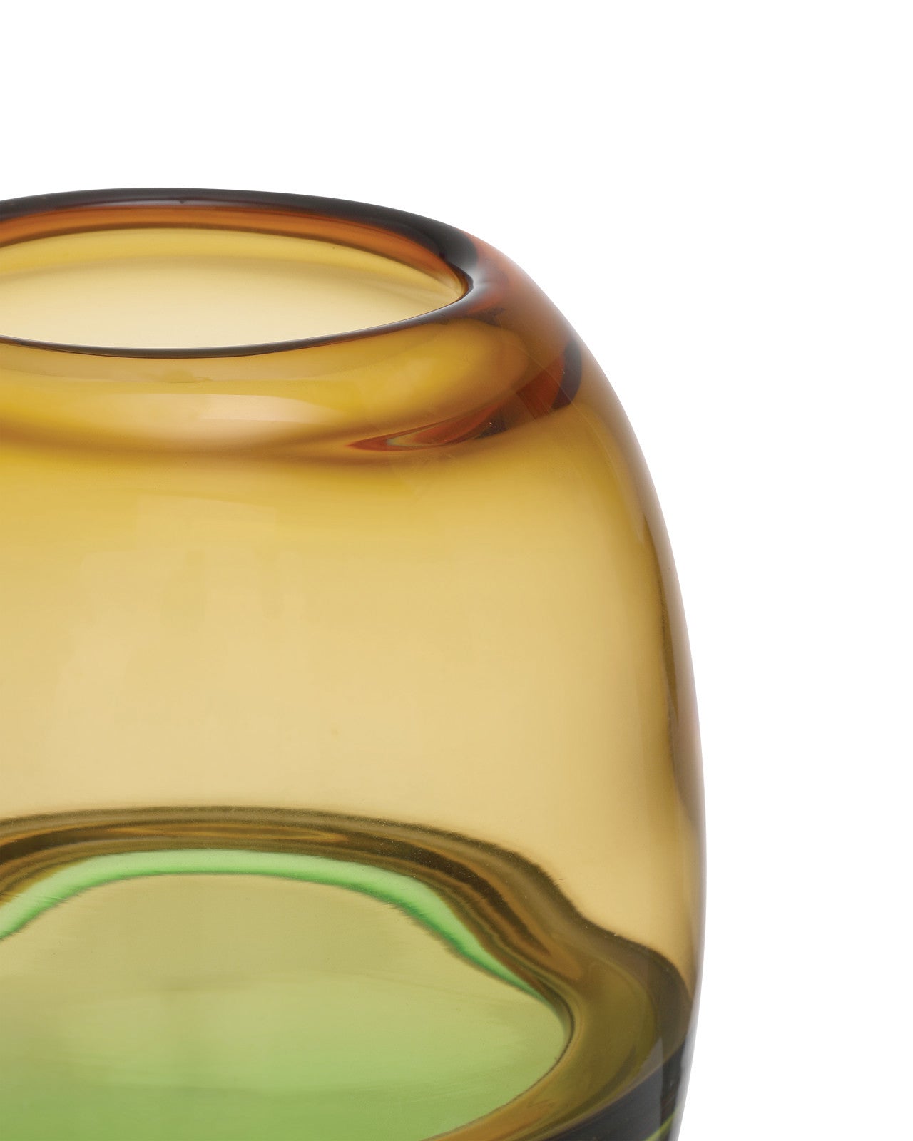 Tapio Multi Color Glass Vase (Set of 3)