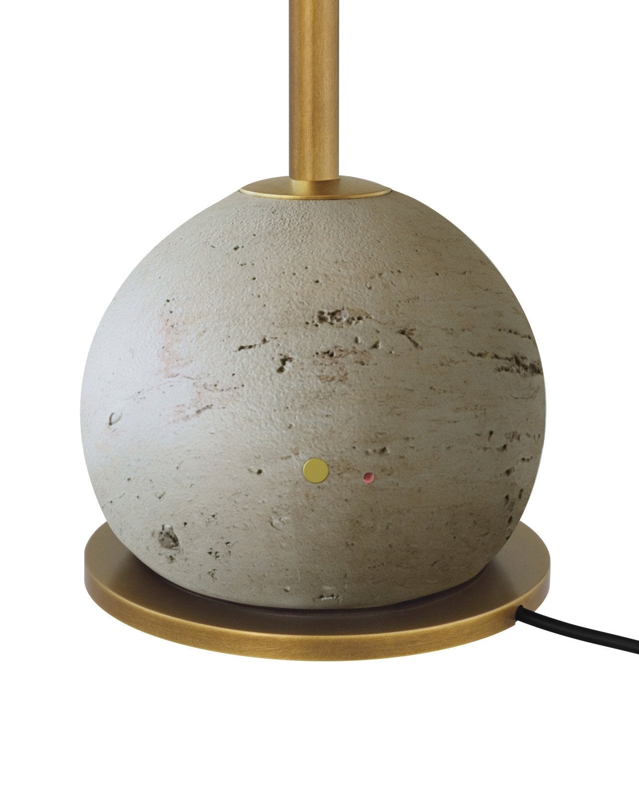 Journey Brass Finish Cordless Table Lamp