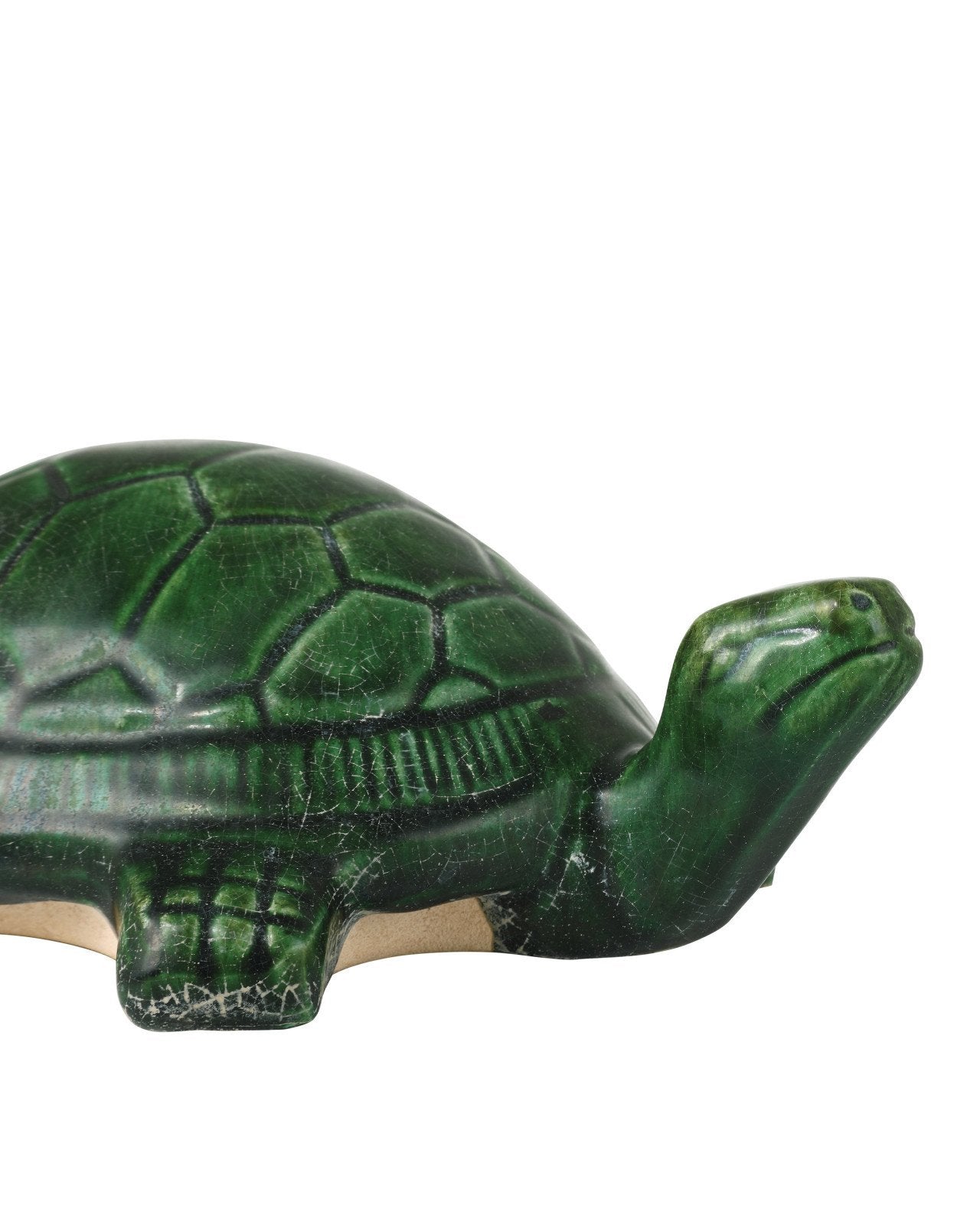 Tang Dynasty Green Terracotta Turtle Sculpture