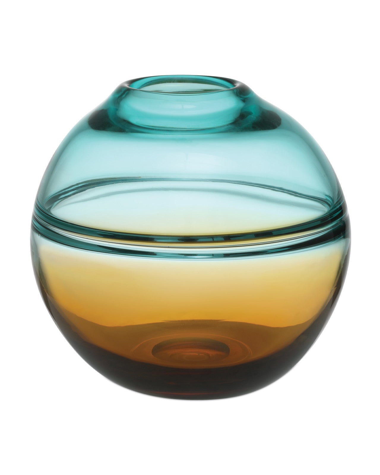 Tapio Multi Color Glass Vase (Set of 3)
