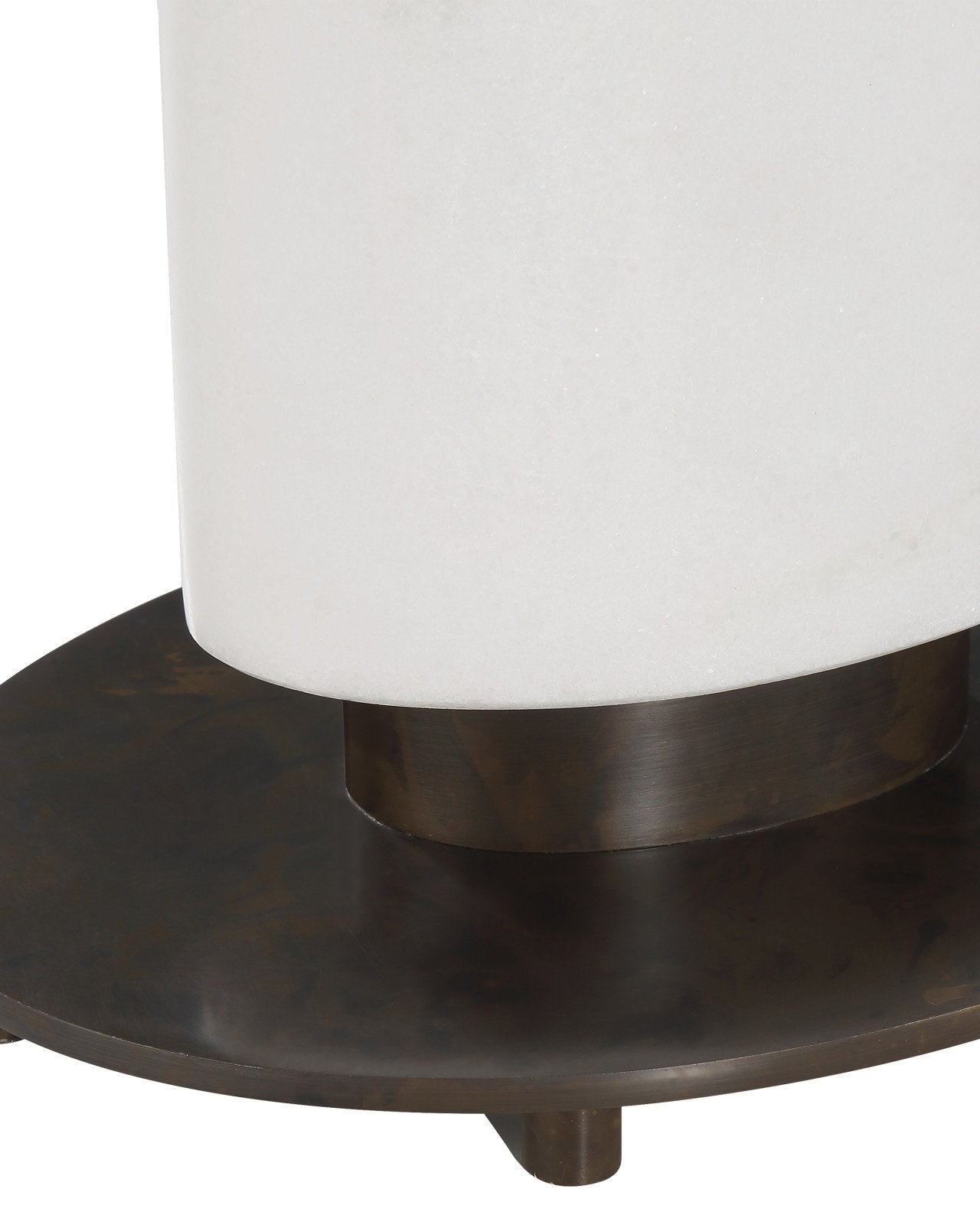 Stanhope White Marble Table Lamp