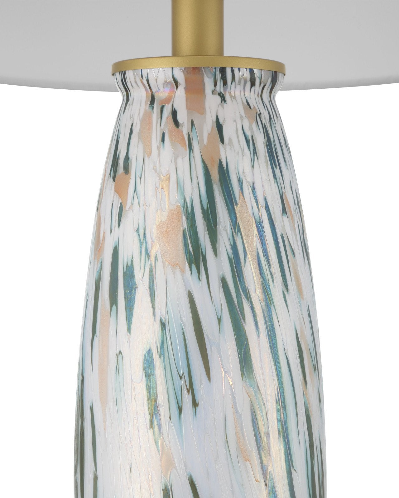 Motte Multi Color Glass Table Lamp