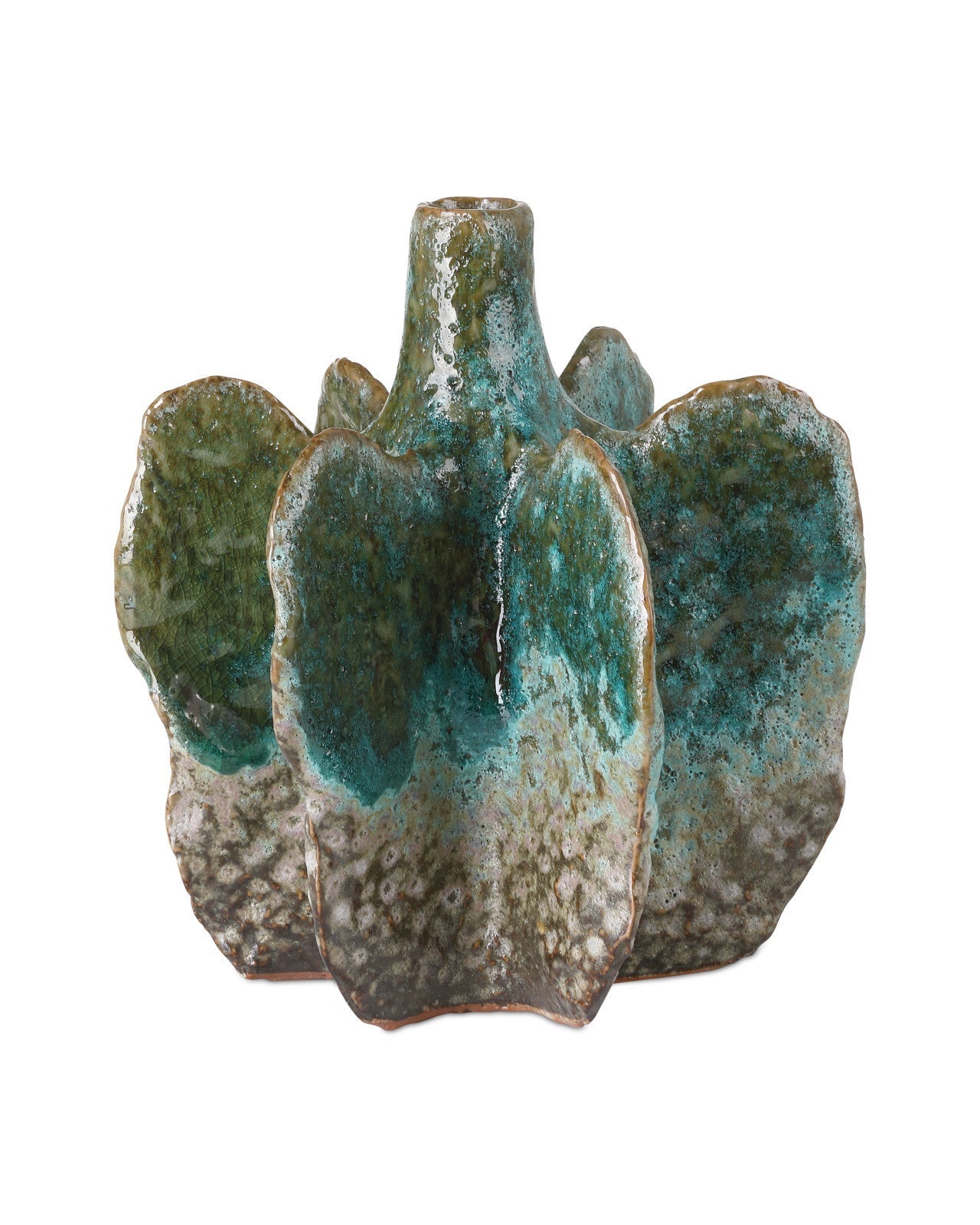 Urbano Green Porcelain Vase (Set of 2)