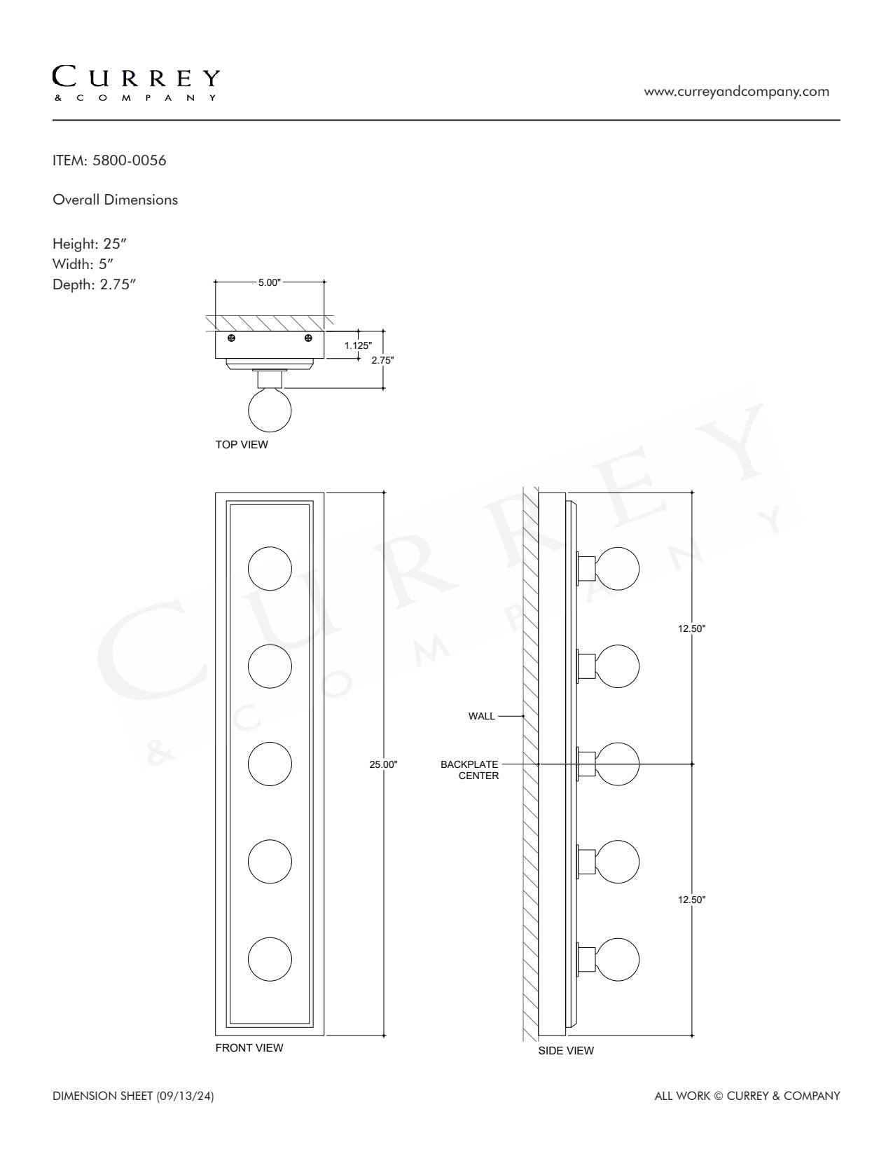 Berdine Large Bronze Design Wall Sconce