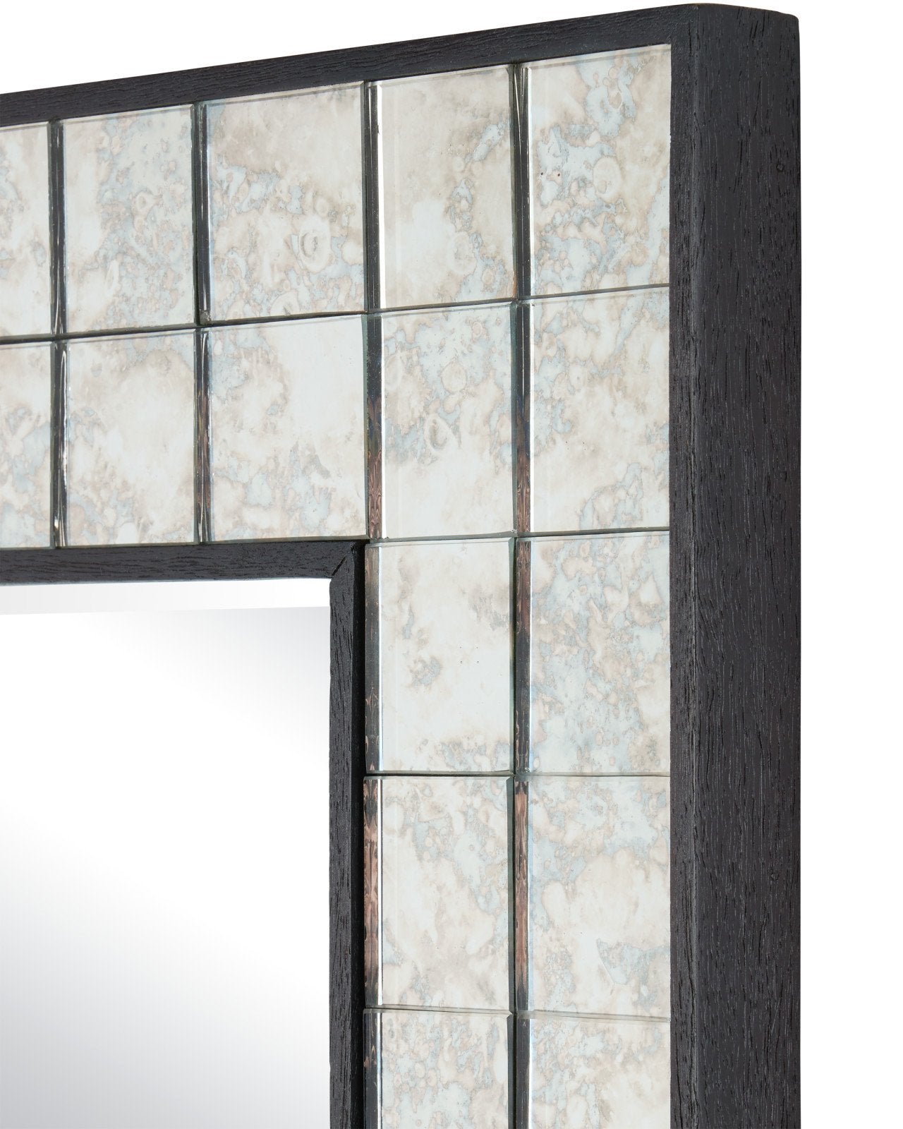 Mosaico Wood Frame Rectangular Wall Mirror
