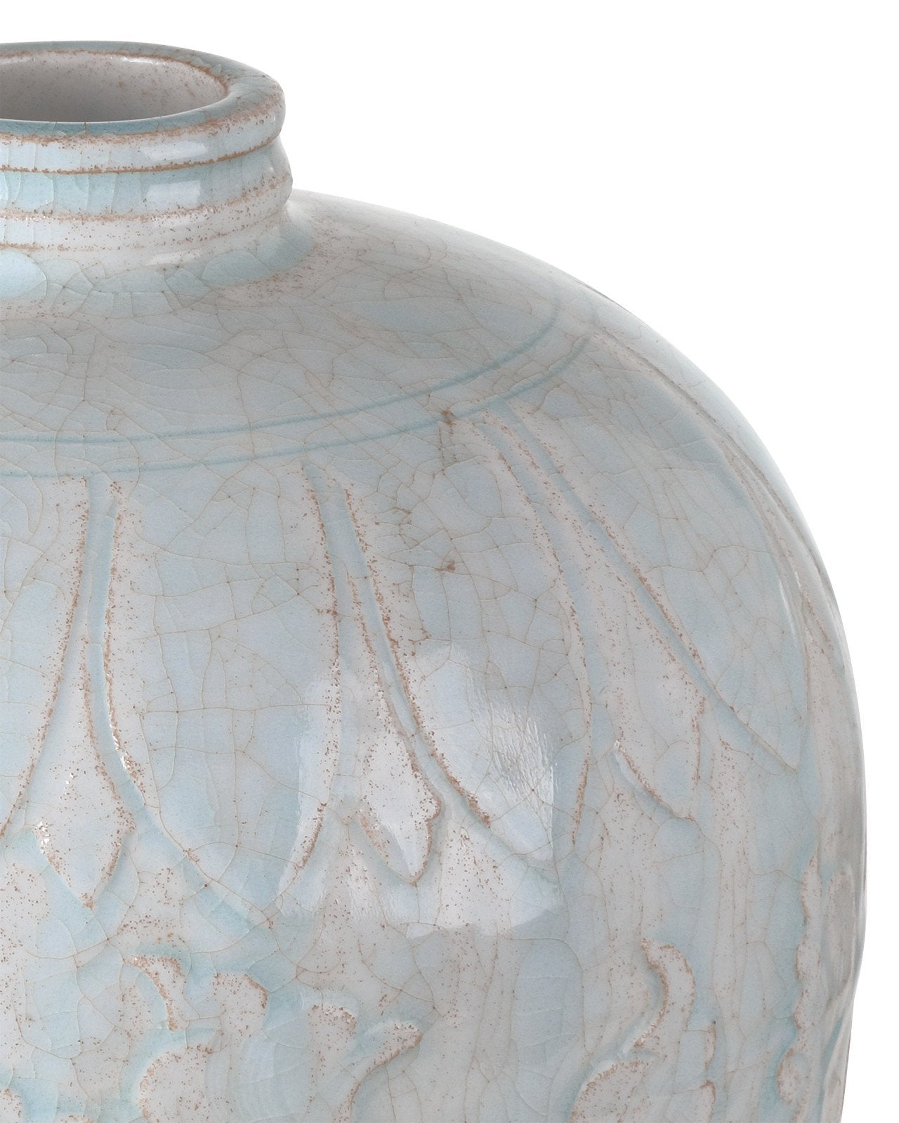 Nanjing Light Blue Porcelain Vase (Set of 2)