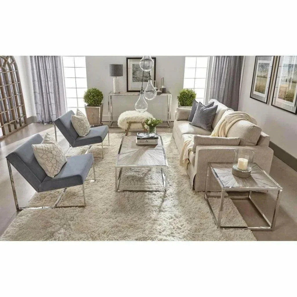 78" Natural Wood Grid Floor Mirror Extra Large Leaner-Floor Mirrors-Essentials For Living-LOOMLAN