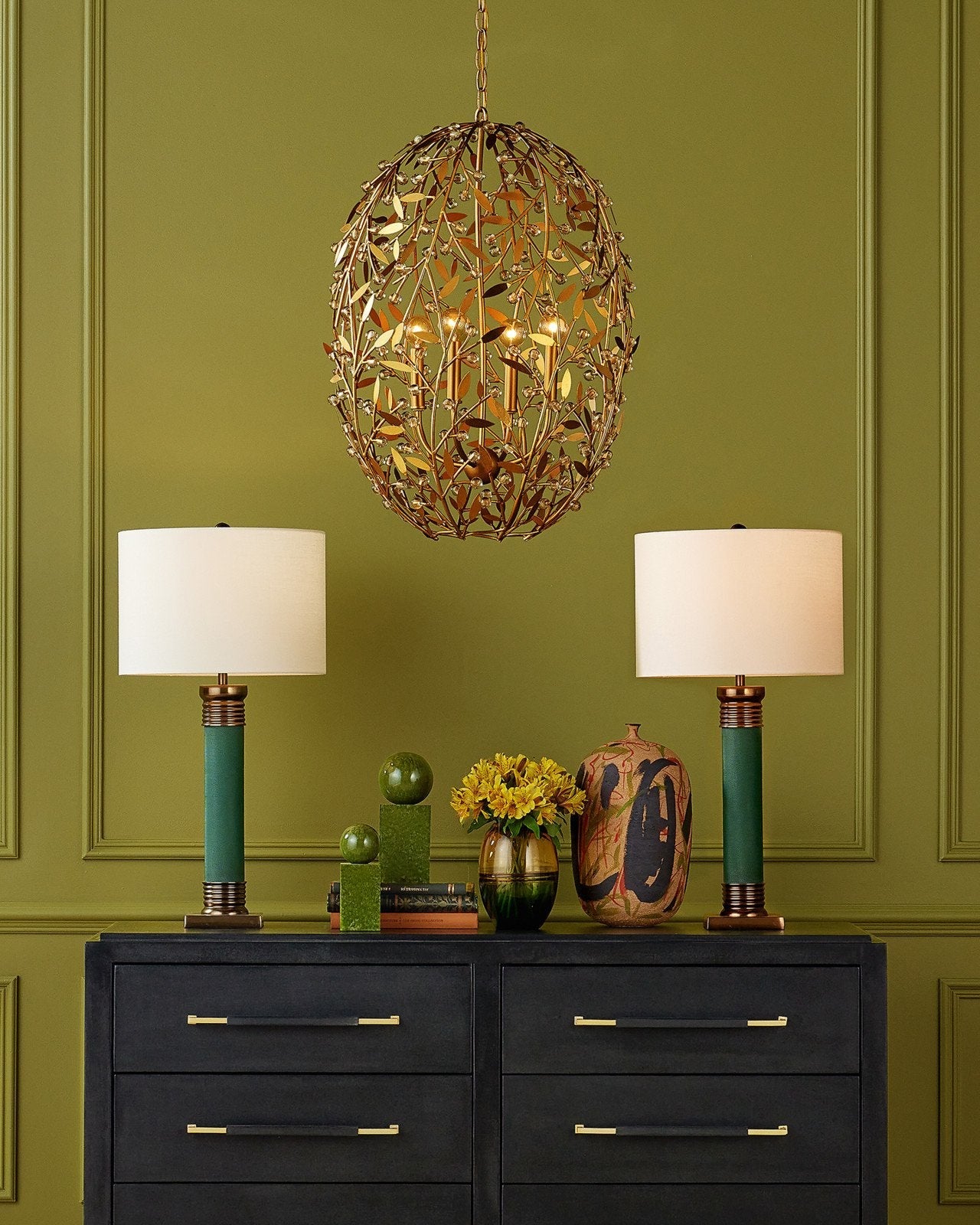 Zeal Multi Color Porcelain Vase