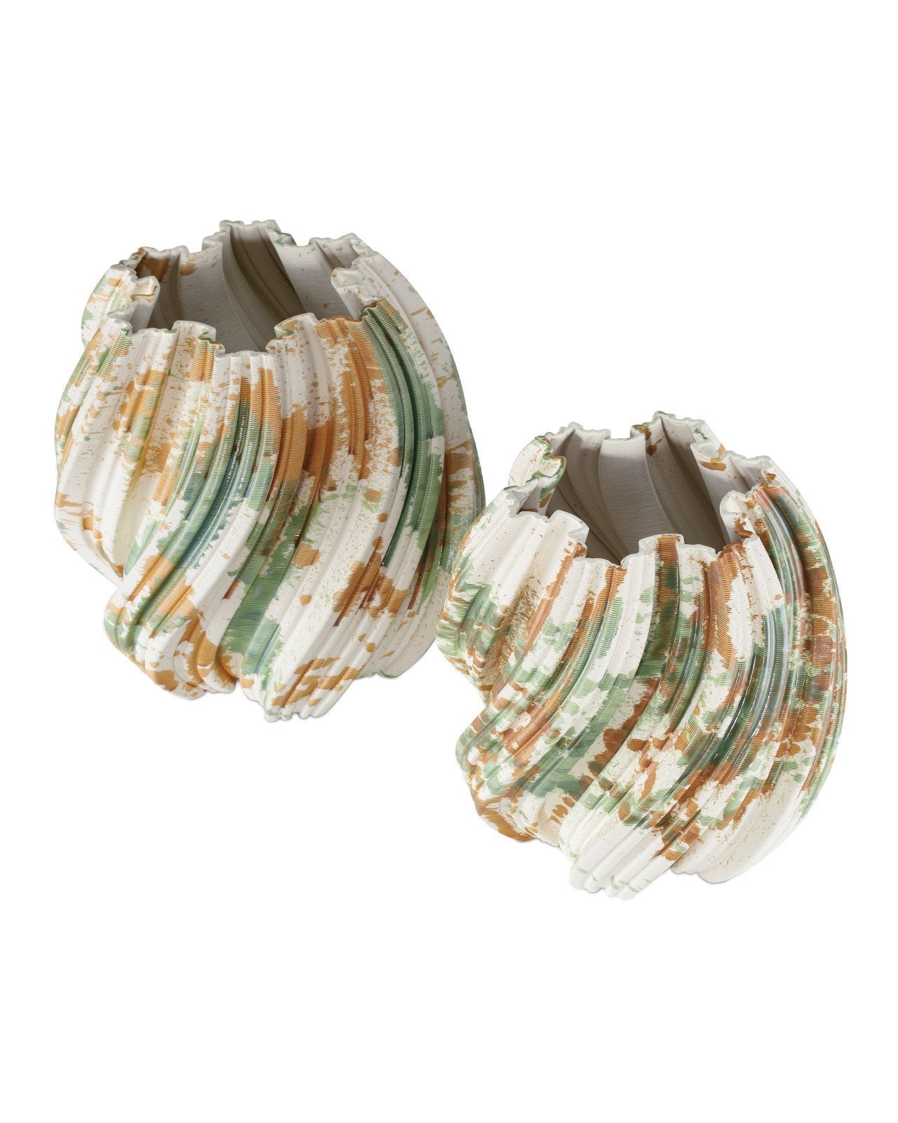Camouflage Porcelain Small Vase